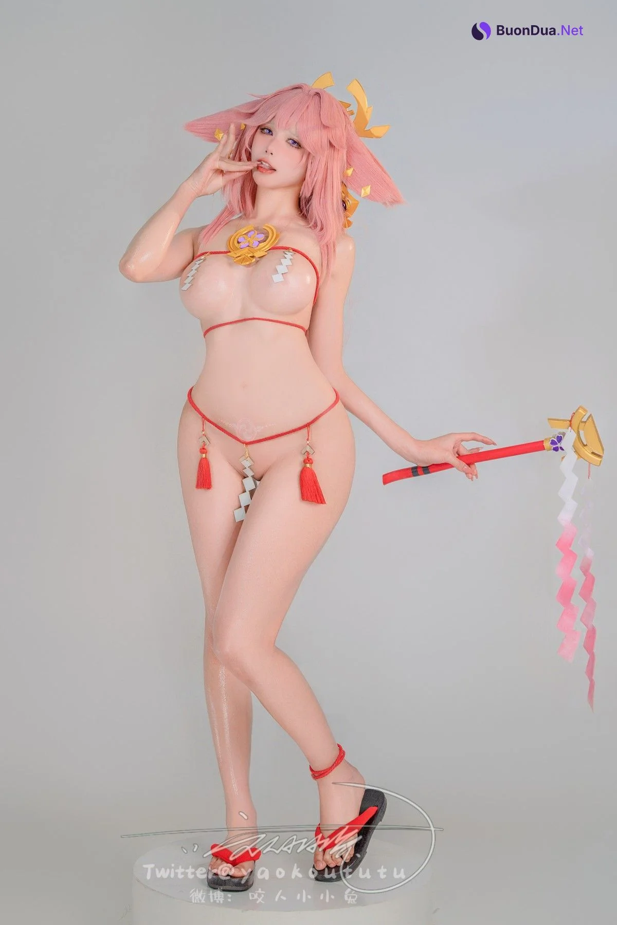 Cosplay 黏黏团子兔 春江水暖 神子贺岁 Set.02 - Photo 6