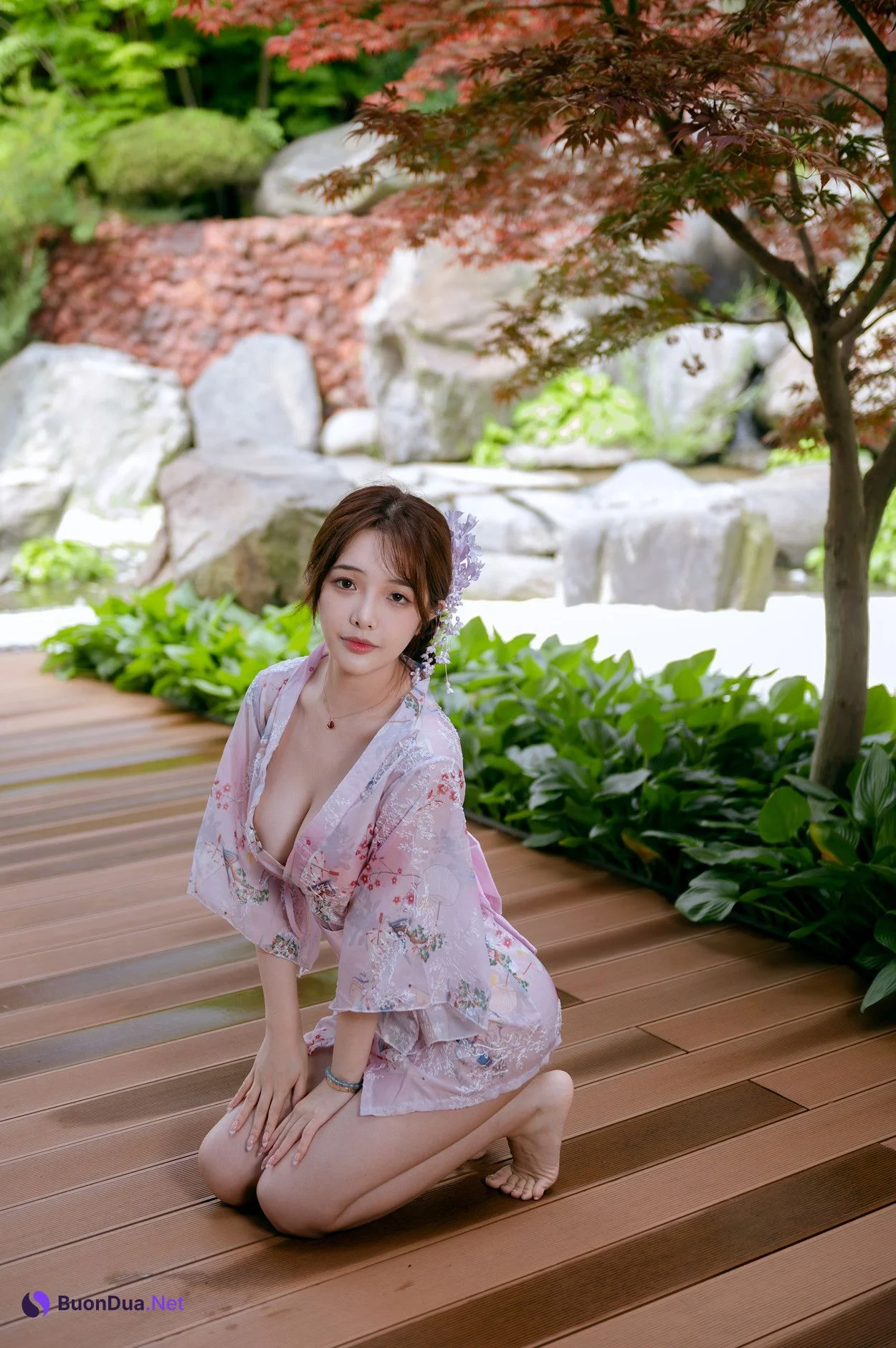 Cosplay 雯妹不讲道理 和风庭院 Set.02 - Photo 12