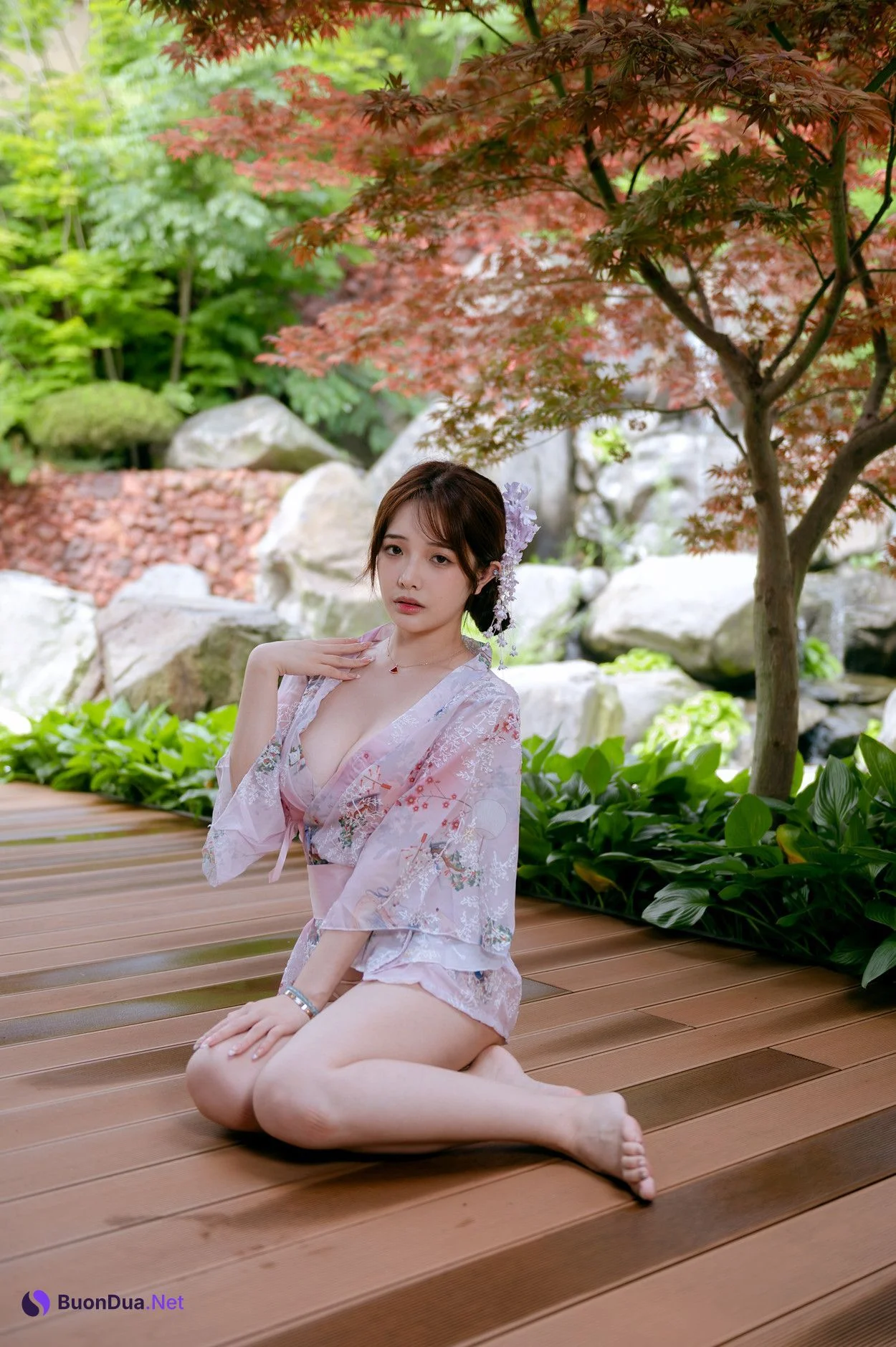 Cosplay 雯妹不讲道理 和风庭院 Set.02 - Photo 14