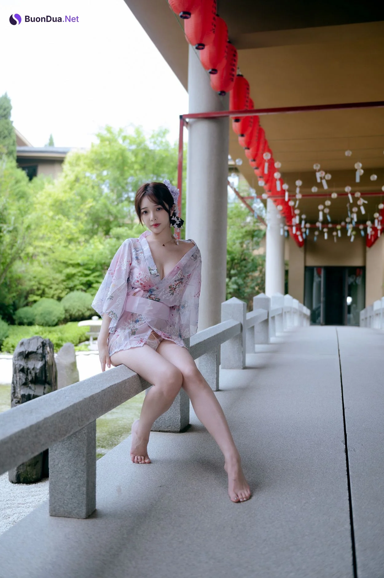 Cosplay 雯妹不讲道理 和风庭院 Set.02 - Photo 3