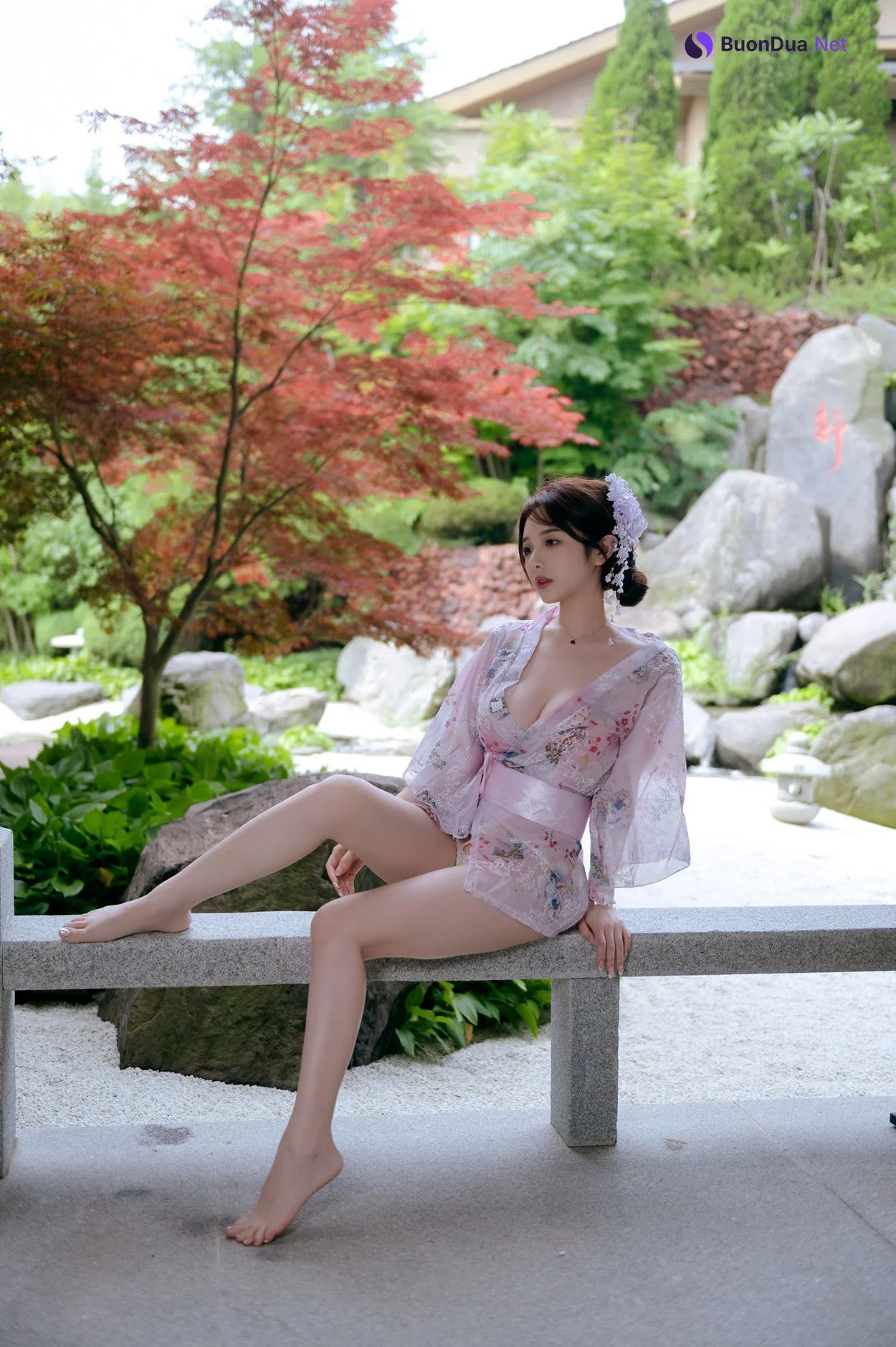Cosplay 雯妹不讲道理 和风庭院 Set.02 - Photo 8