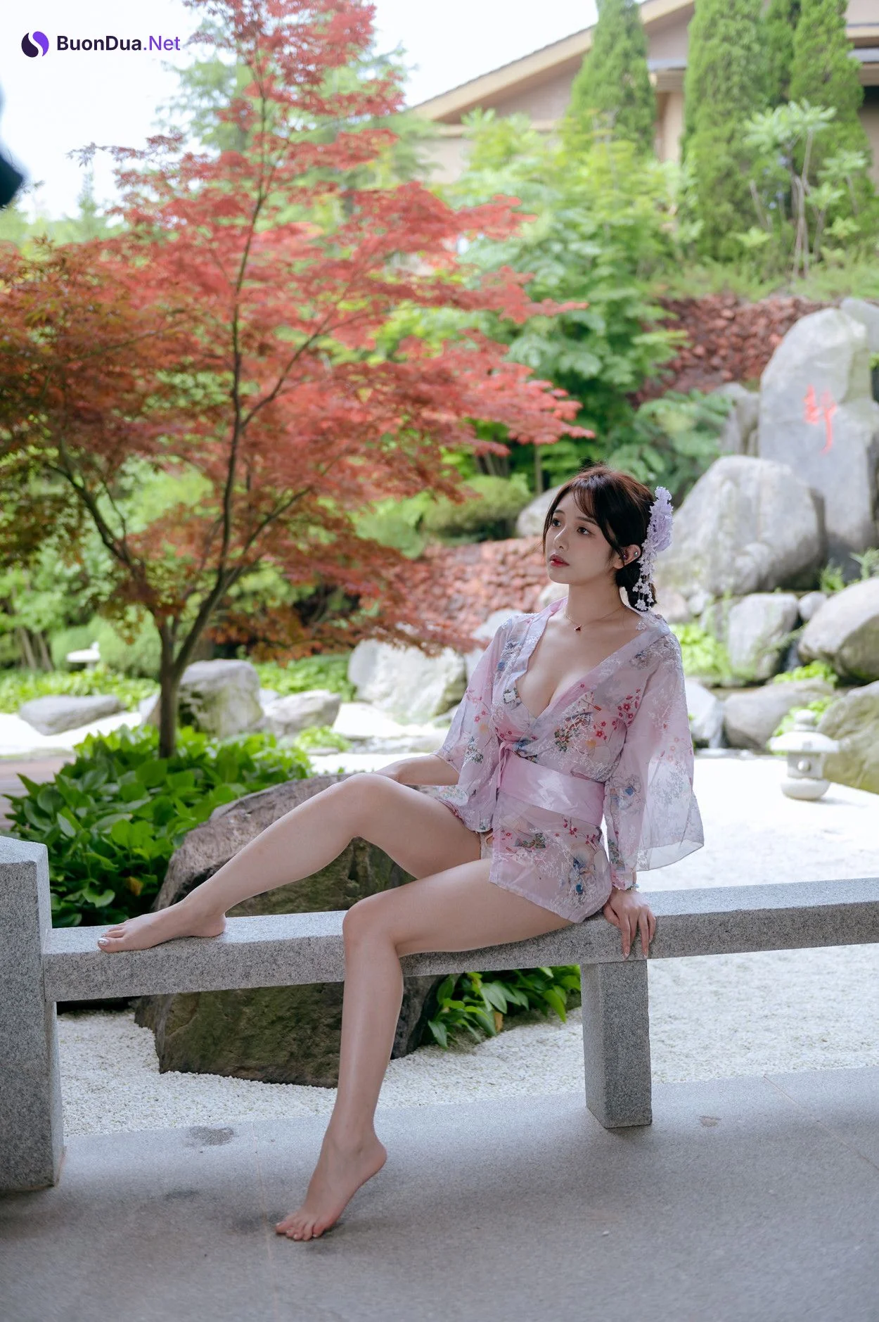 Cosplay 雯妹不讲道理 和风庭院 Set.02 - Photo 9