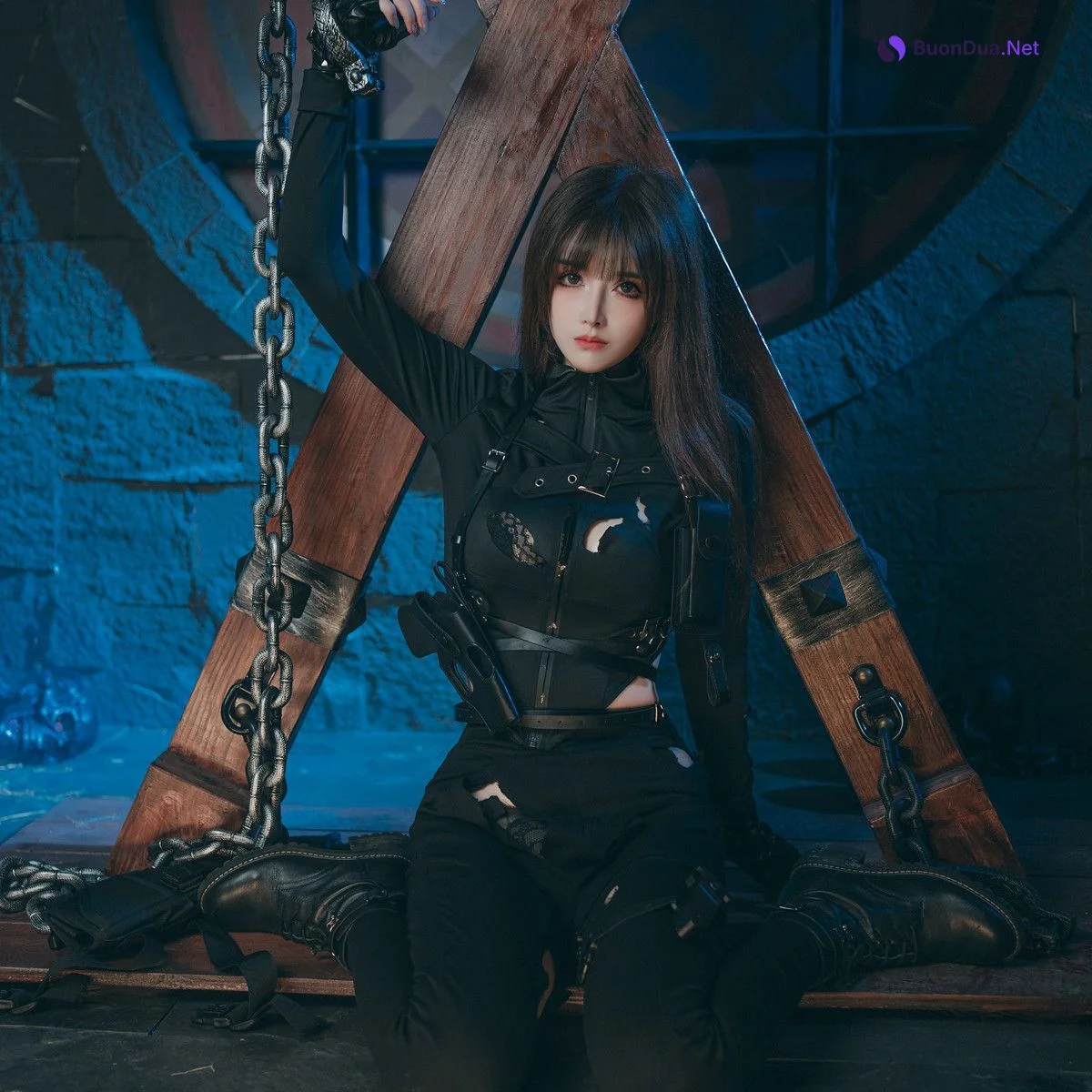 Cosplay 鹿八岁 特工的堕落 后篇 Set.02 - Photo 14