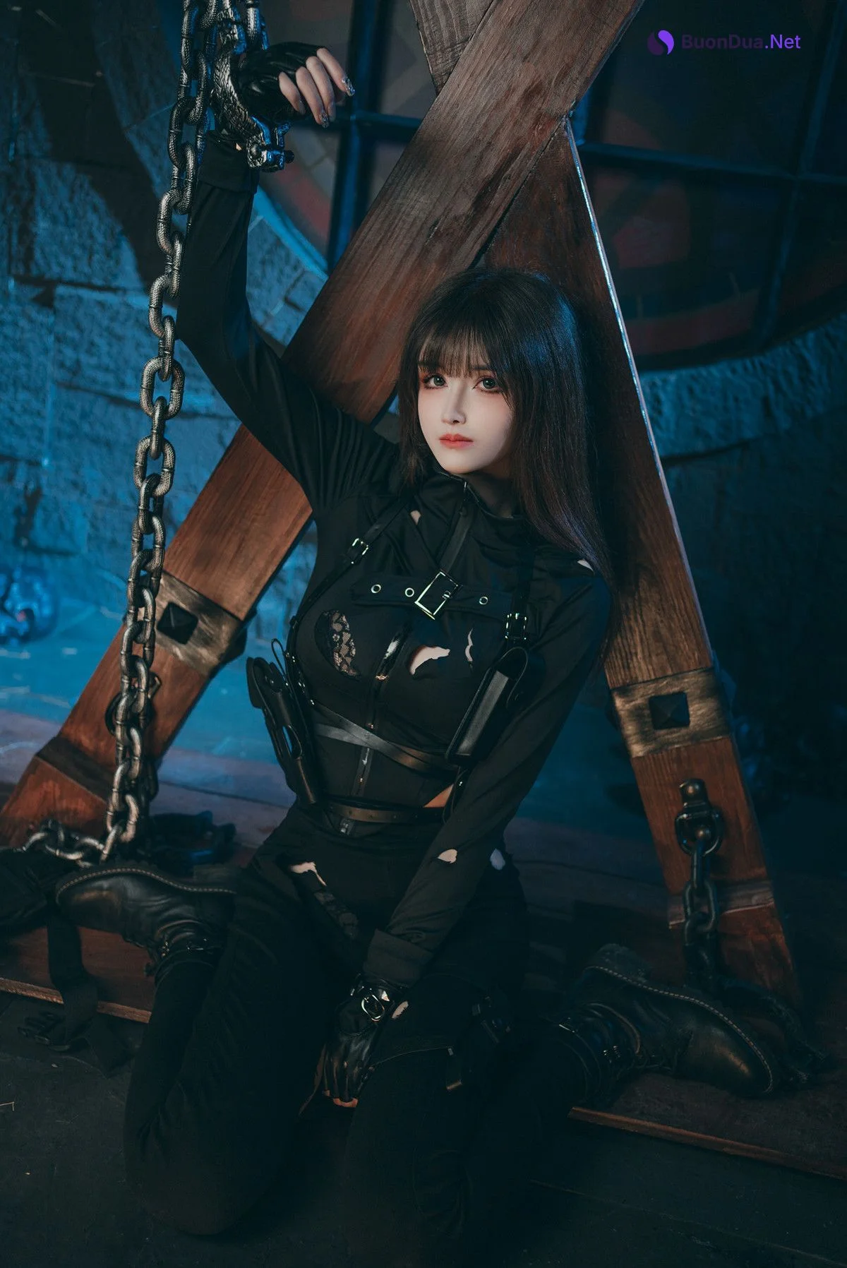 Cosplay 鹿八岁 特工的堕落 后篇 Set.02 - Photo 17