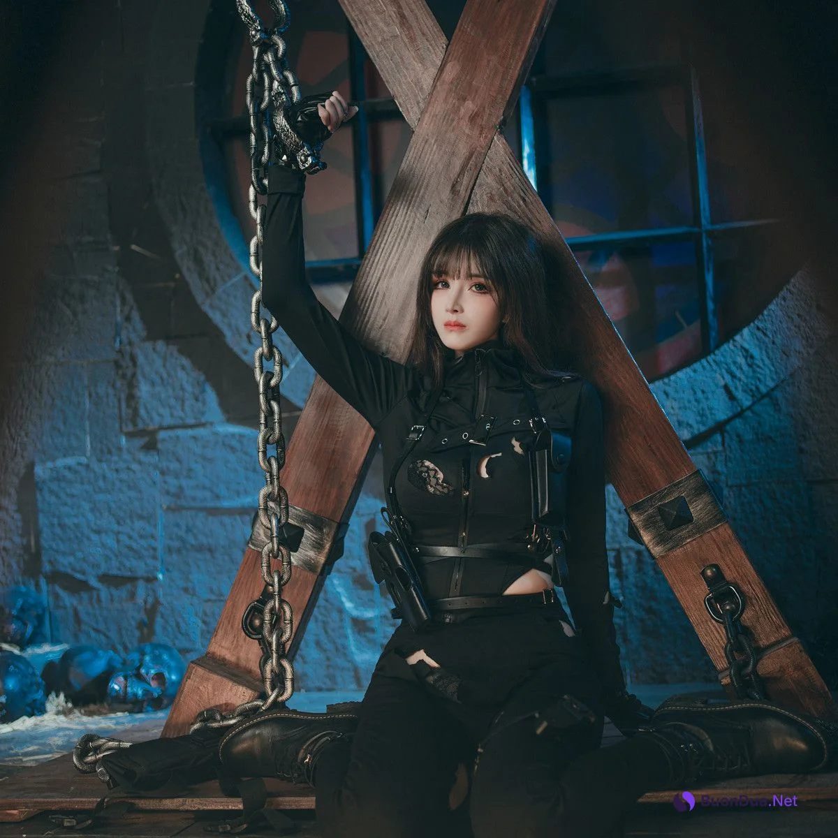 Cosplay 鹿八岁 特工的堕落 后篇 Set.02 - Photo 19