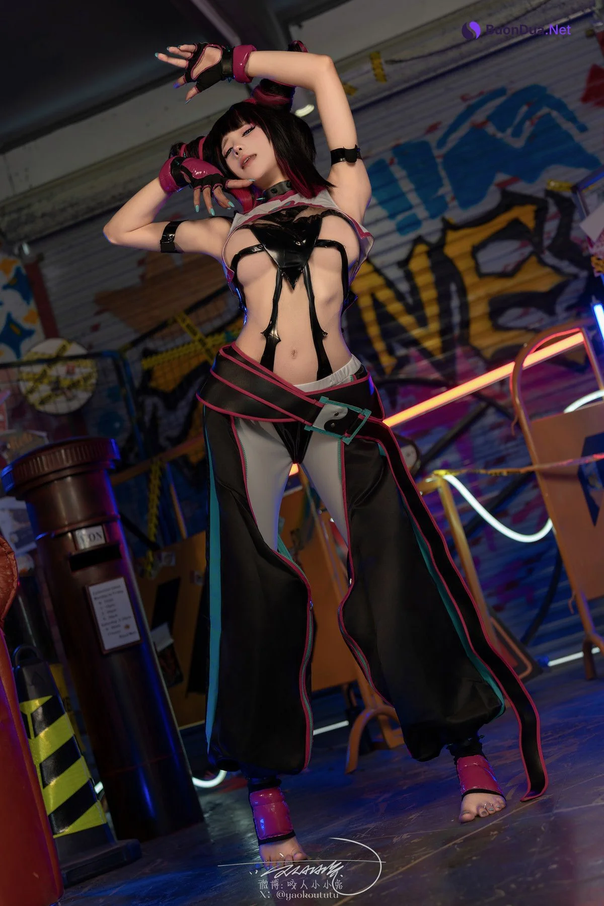 Cosplay 黏黏团子兔 街霸 韩蛛俐 Set.02 - Photo 10