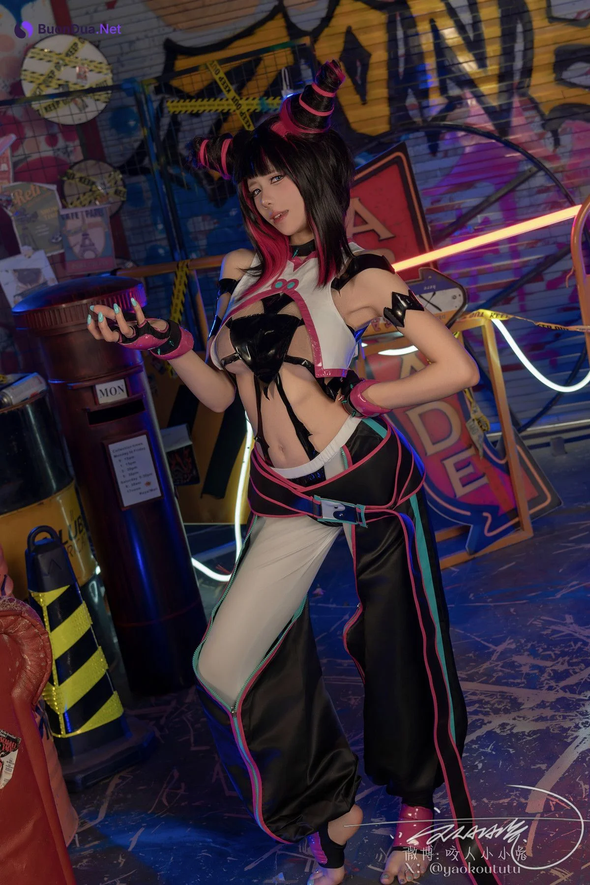 Cosplay 黏黏团子兔 街霸 韩蛛俐 Set.02 - Photo 6