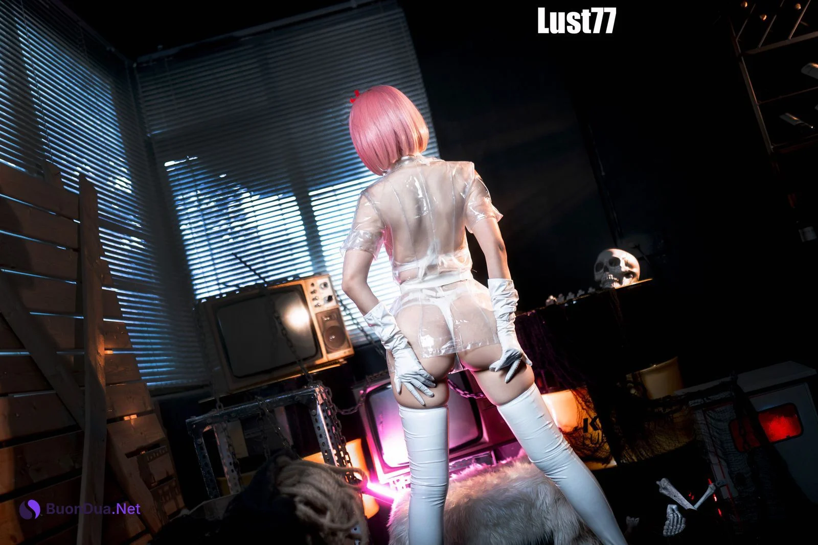 Cosplay 柒柒不可爱 夜勤护士 Set.02 - Photo 3