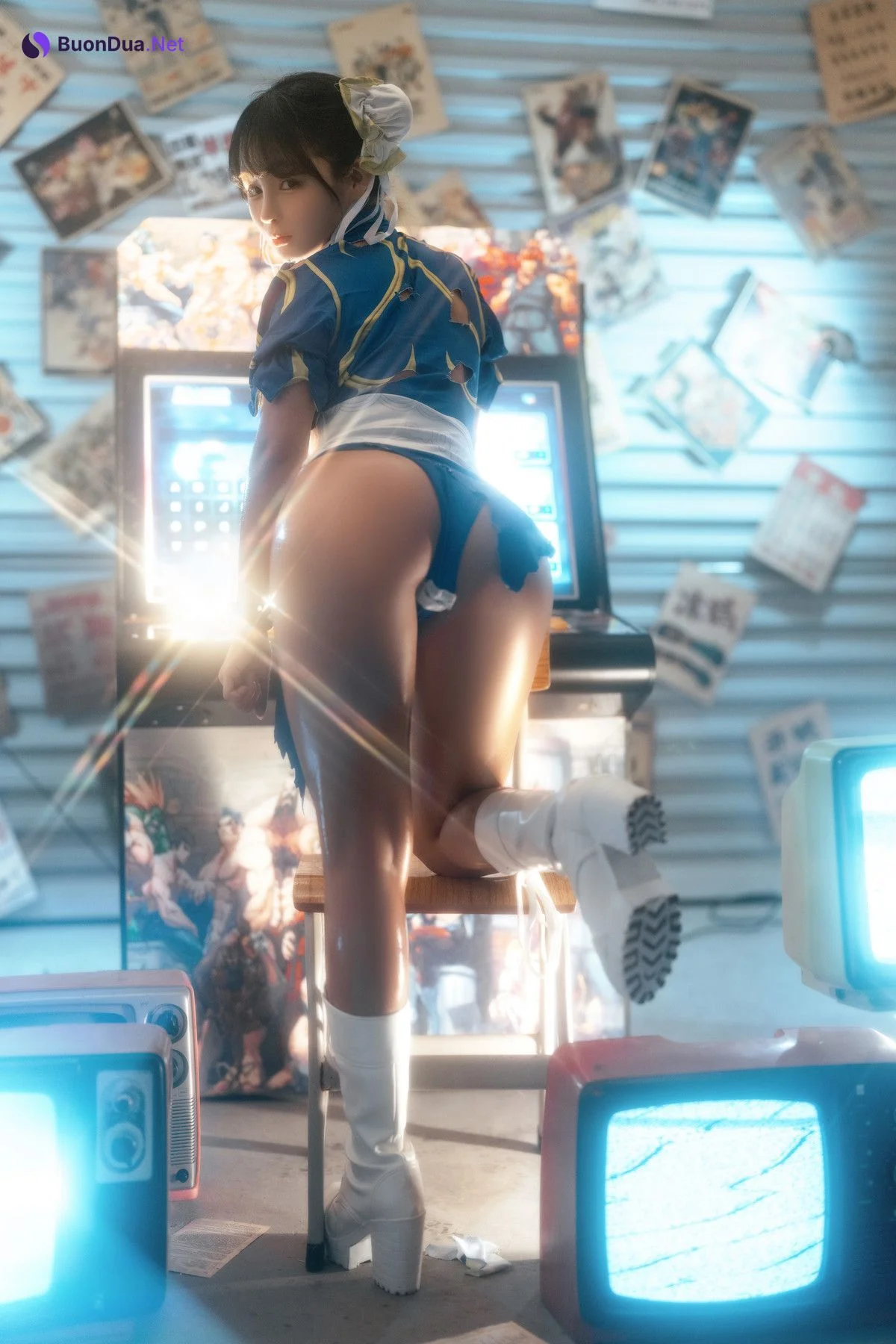 Cosplay 桜井宁宁 电玩春丽 Set.02 - Photo 4