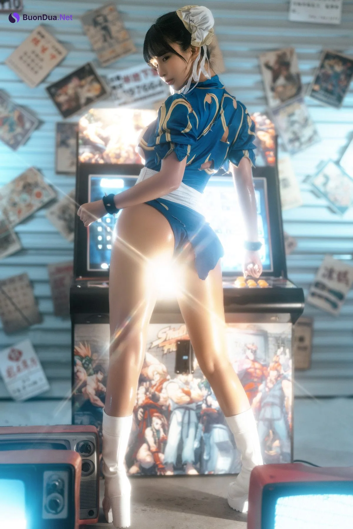 Cosplay 桜井宁宁 电玩春丽 Set.02 - Photo 7