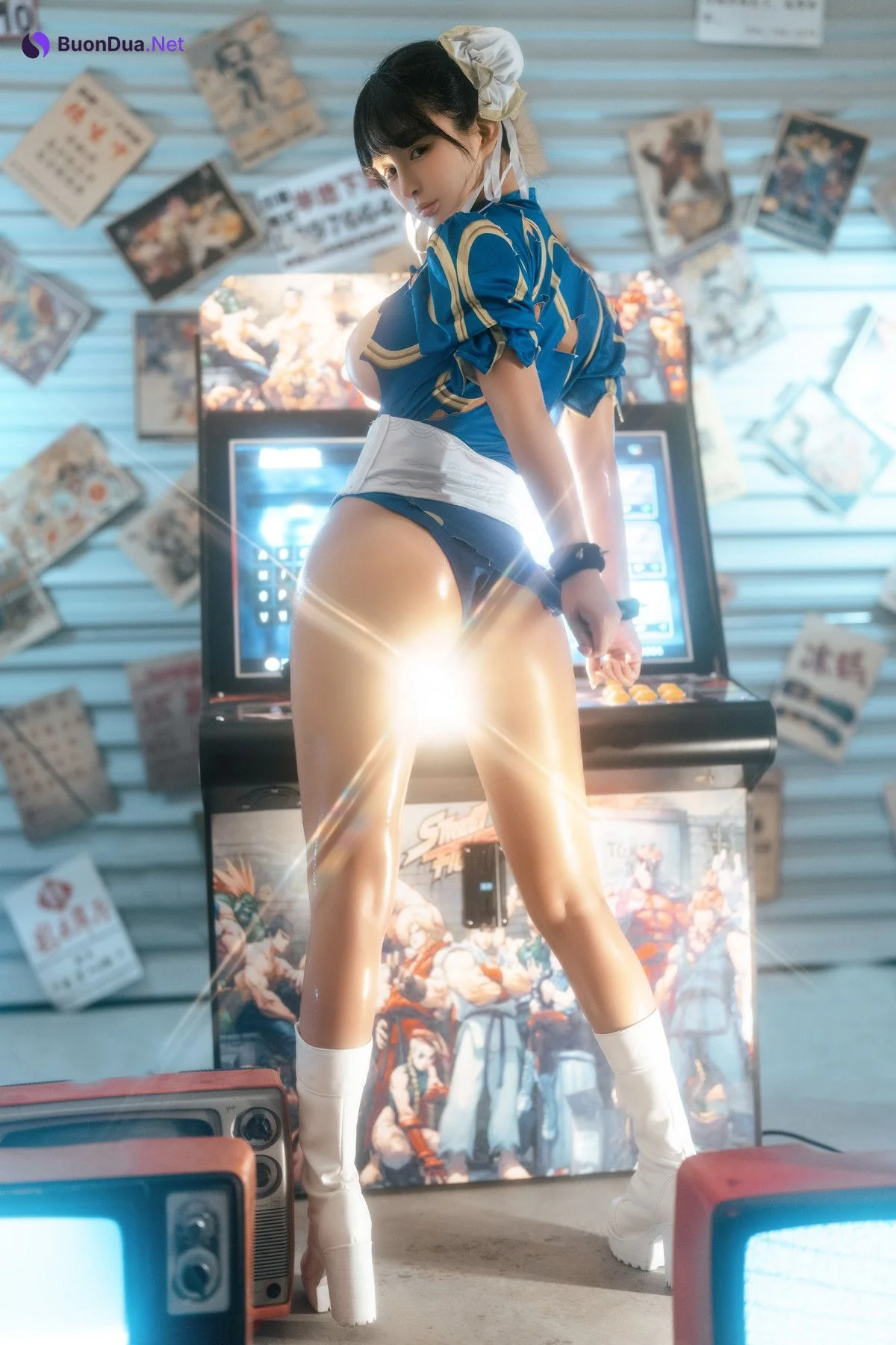Cosplay 桜井宁宁 电玩春丽 Set.02 - Photo 8