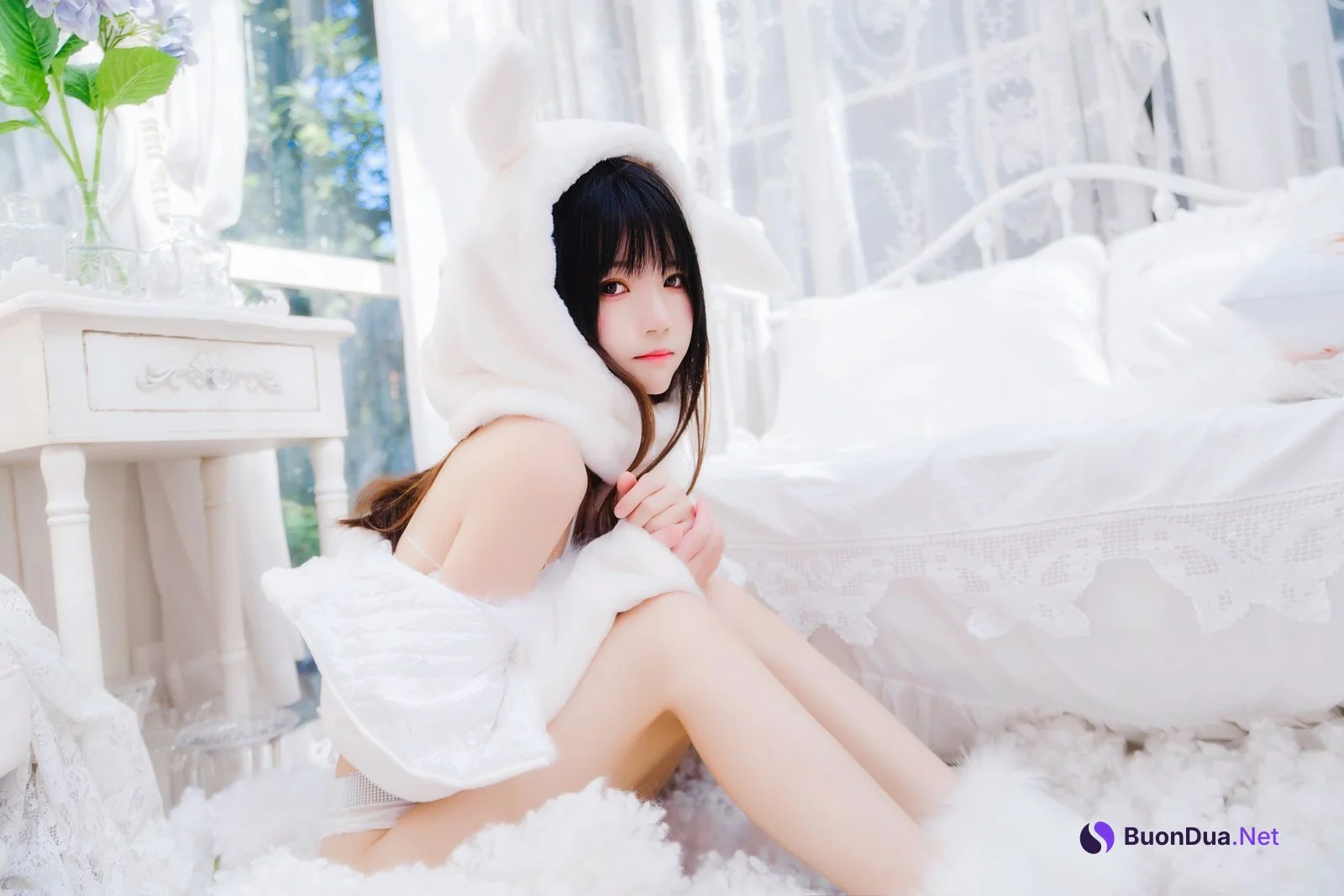 Cosplay 桜桃喵 小白兔 Set.02 - Photo 19