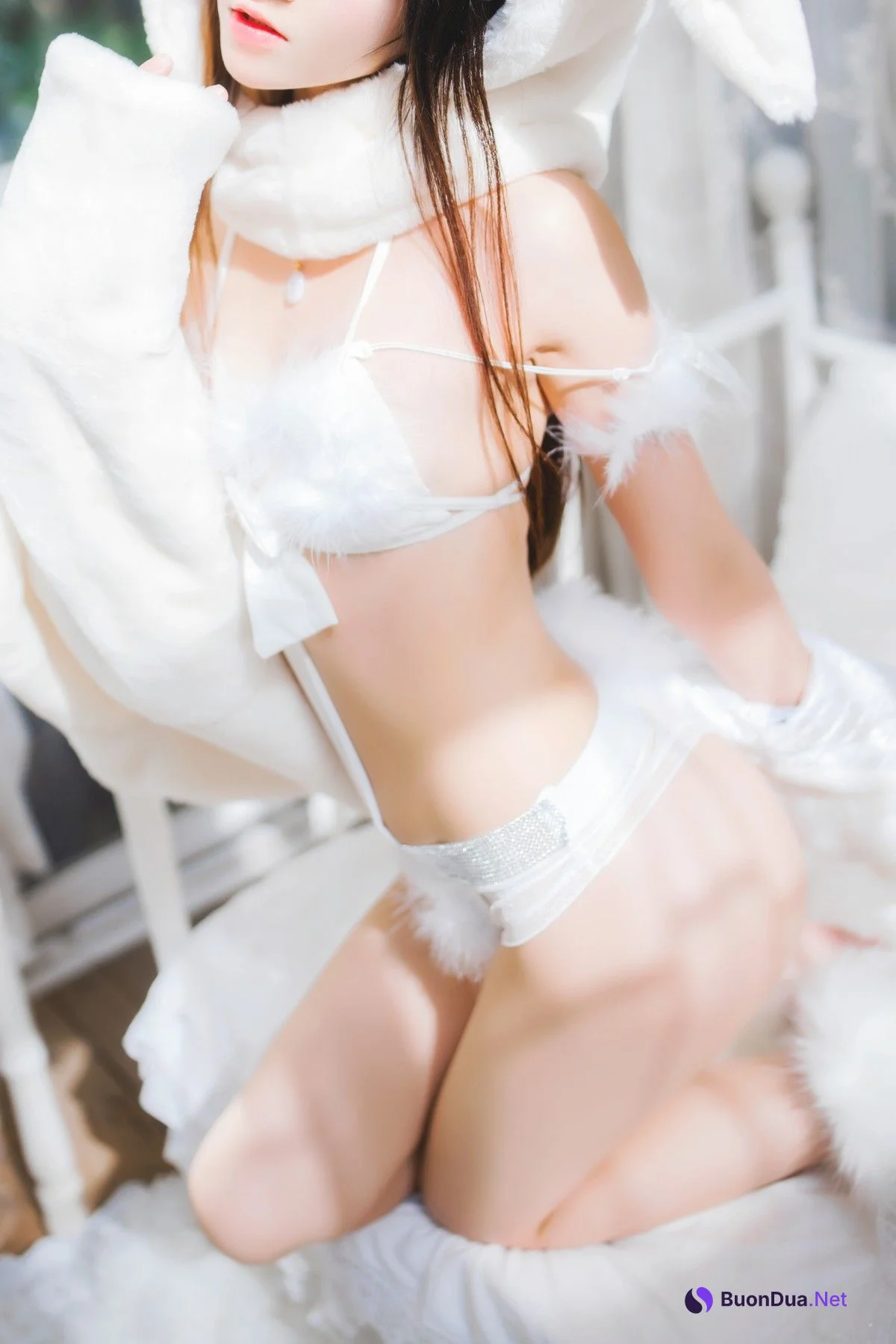 Cosplay 桜桃喵 小白兔 Set.02 - Photo 2