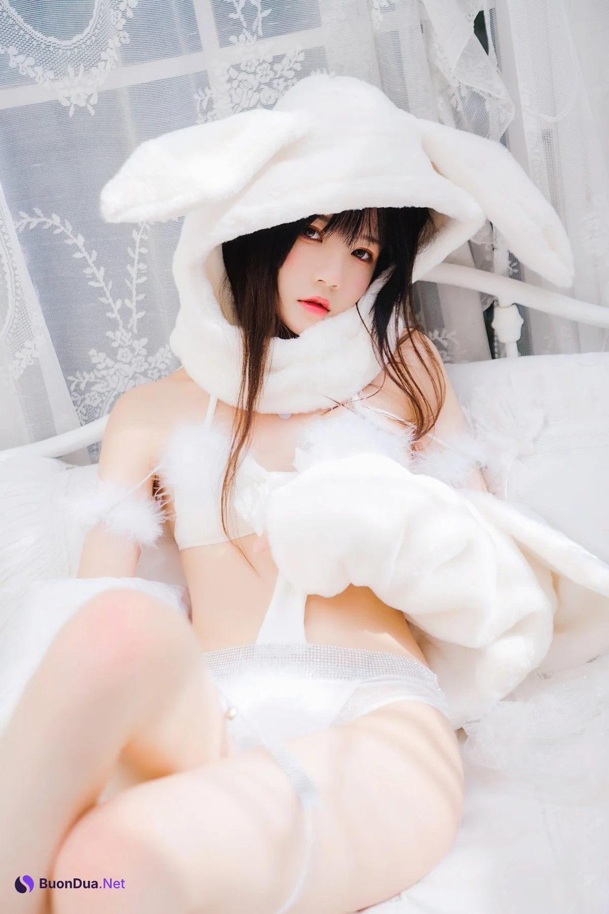 Cosplay 桜桃喵 小白兔 Set.02 - Photo 6