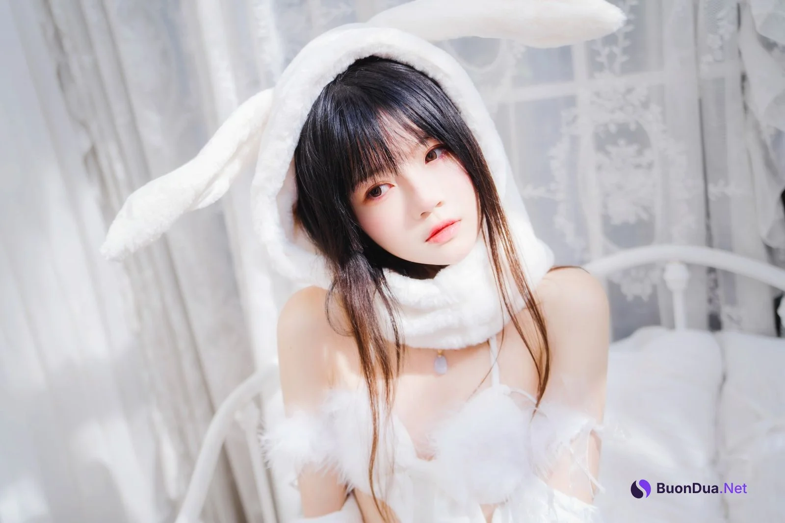 Cosplay 桜桃喵 小白兔 Set.02 - Photo 7