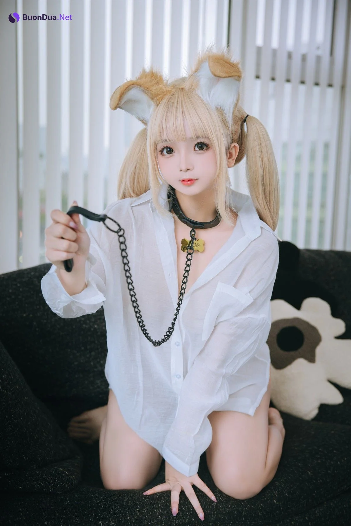 Cosplay 日奈娇 衬衫小狗 Set.02 - Photo 20