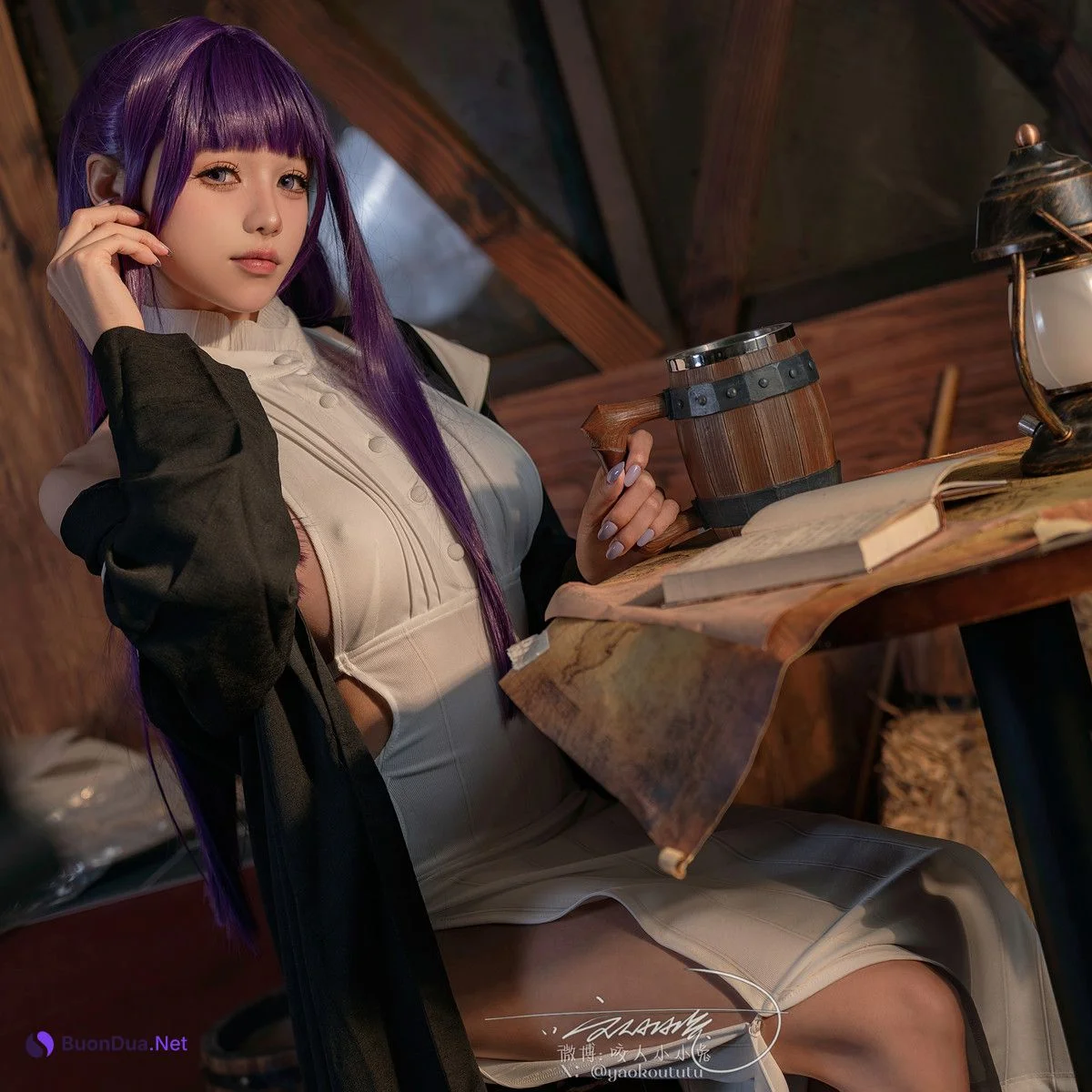 Cosplay 黏黏团子兔 月作品 『酩酊大喷菇』 Set.02 - Photo 18