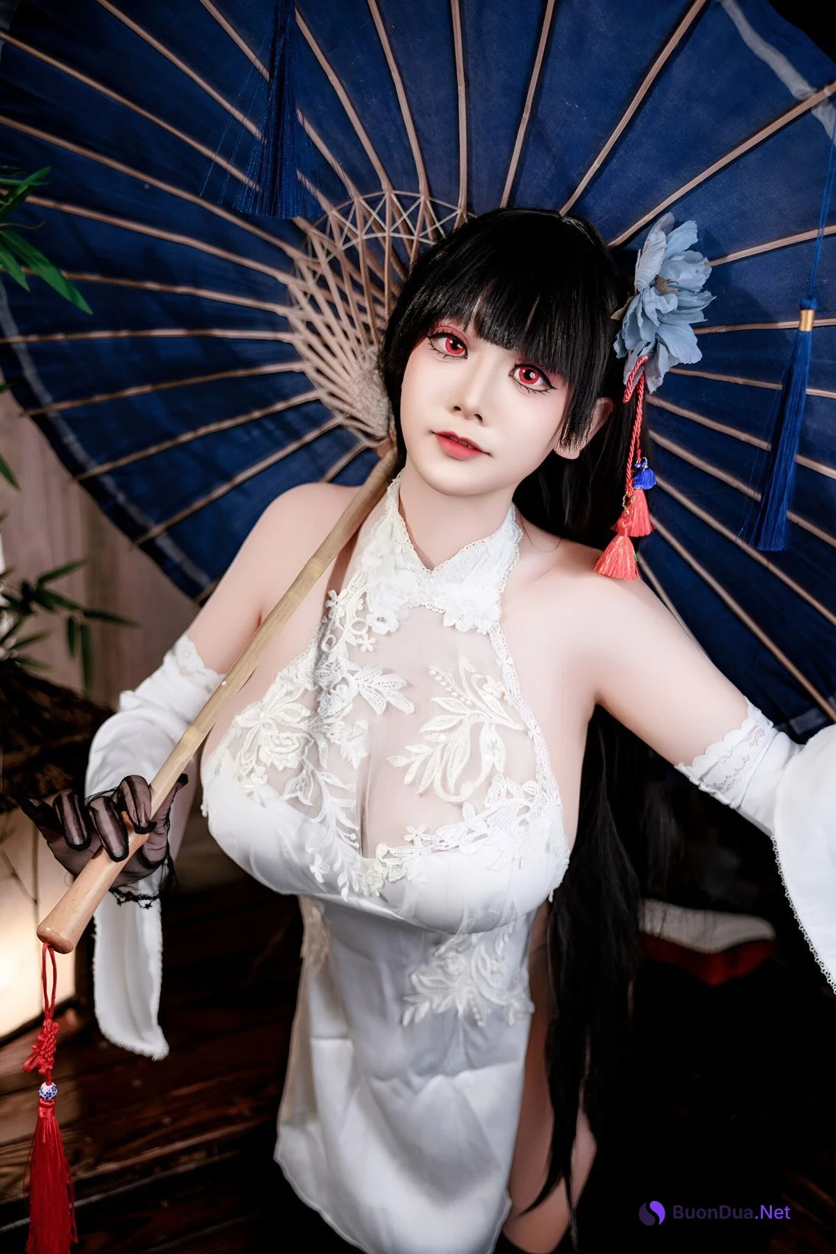 Cosplay 阿雪雪 – 碧蓝航线 逸仙 中式 Set.02 - Photo 20