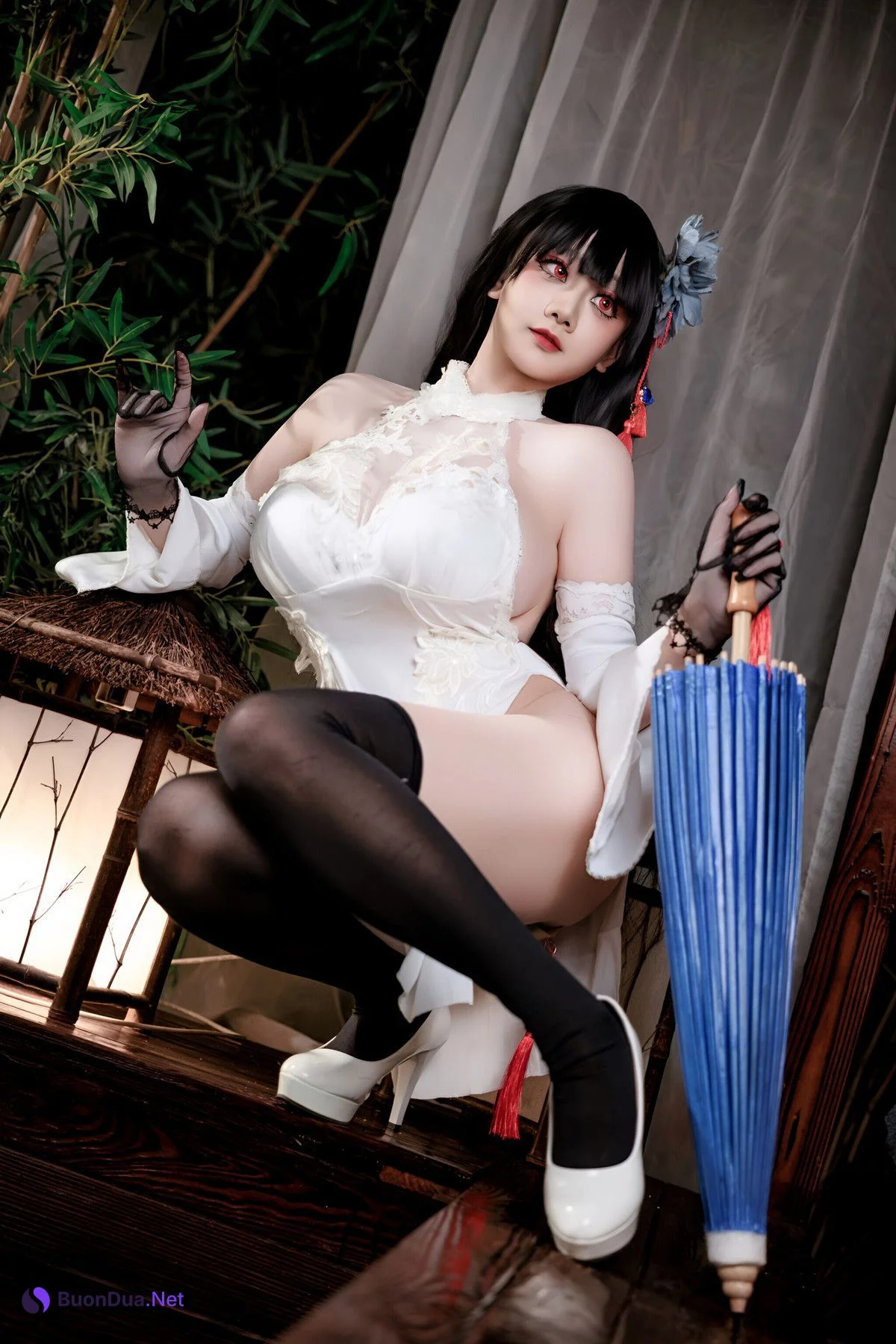 Cosplay 阿雪雪 – 碧蓝航线 逸仙 中式 Set.02 - Photo 5