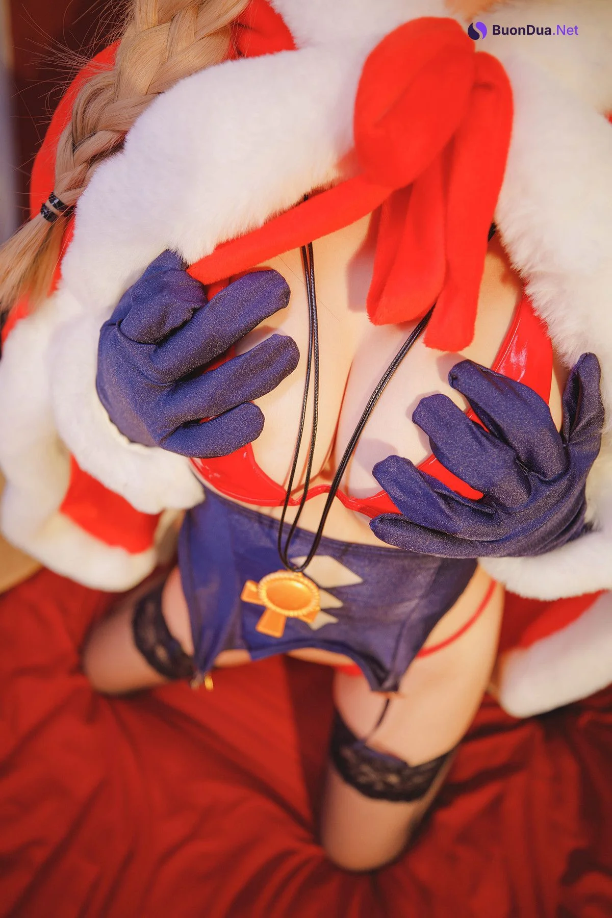 Cosplay 神楽坂真冬 绝对企画-圣诞小鹿《鹿の恩返し》 Set.02 - Photo 5