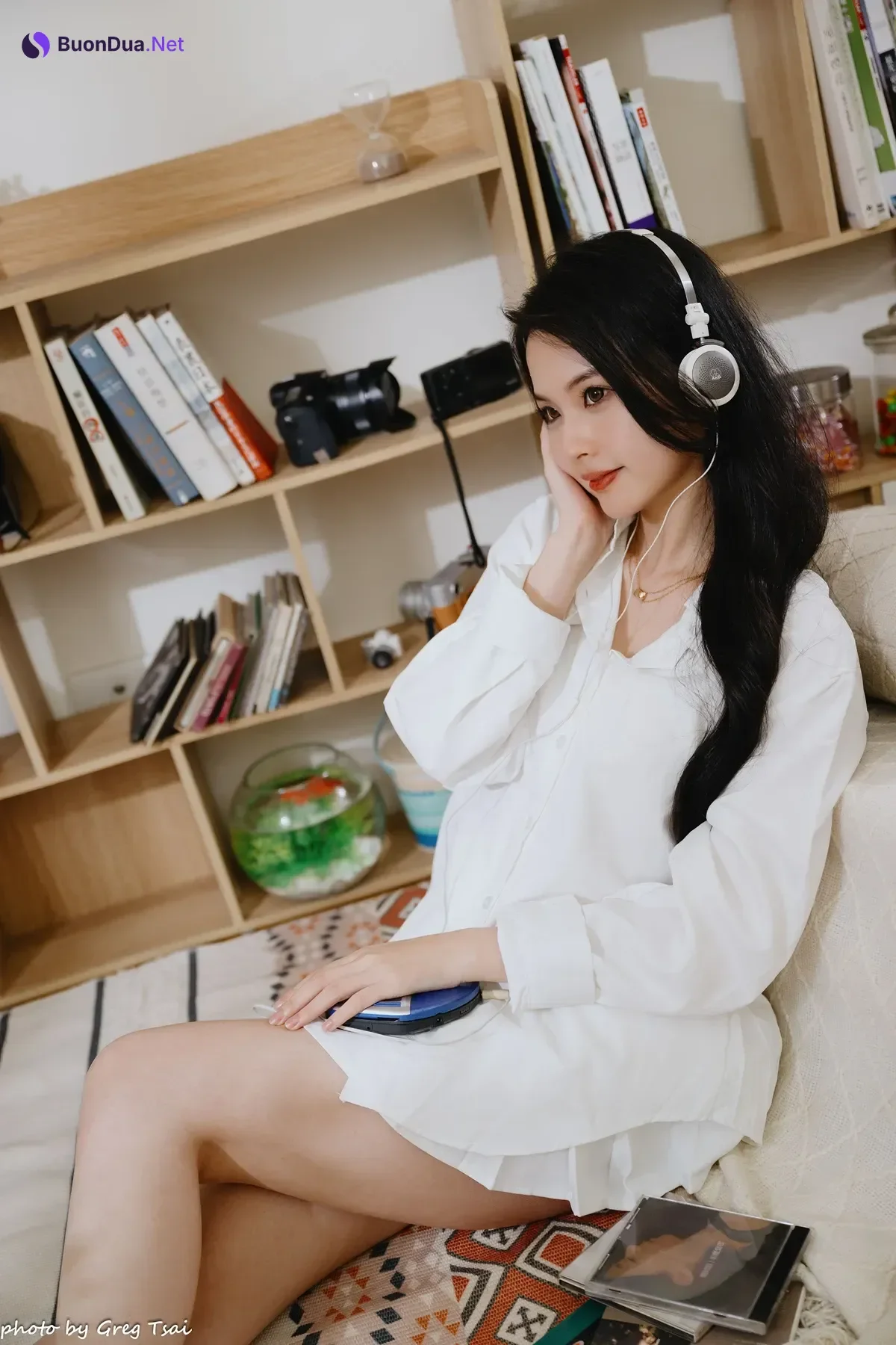 Cosplay 米浆 – 卧室百褶裙 Set.02 - Photo 14