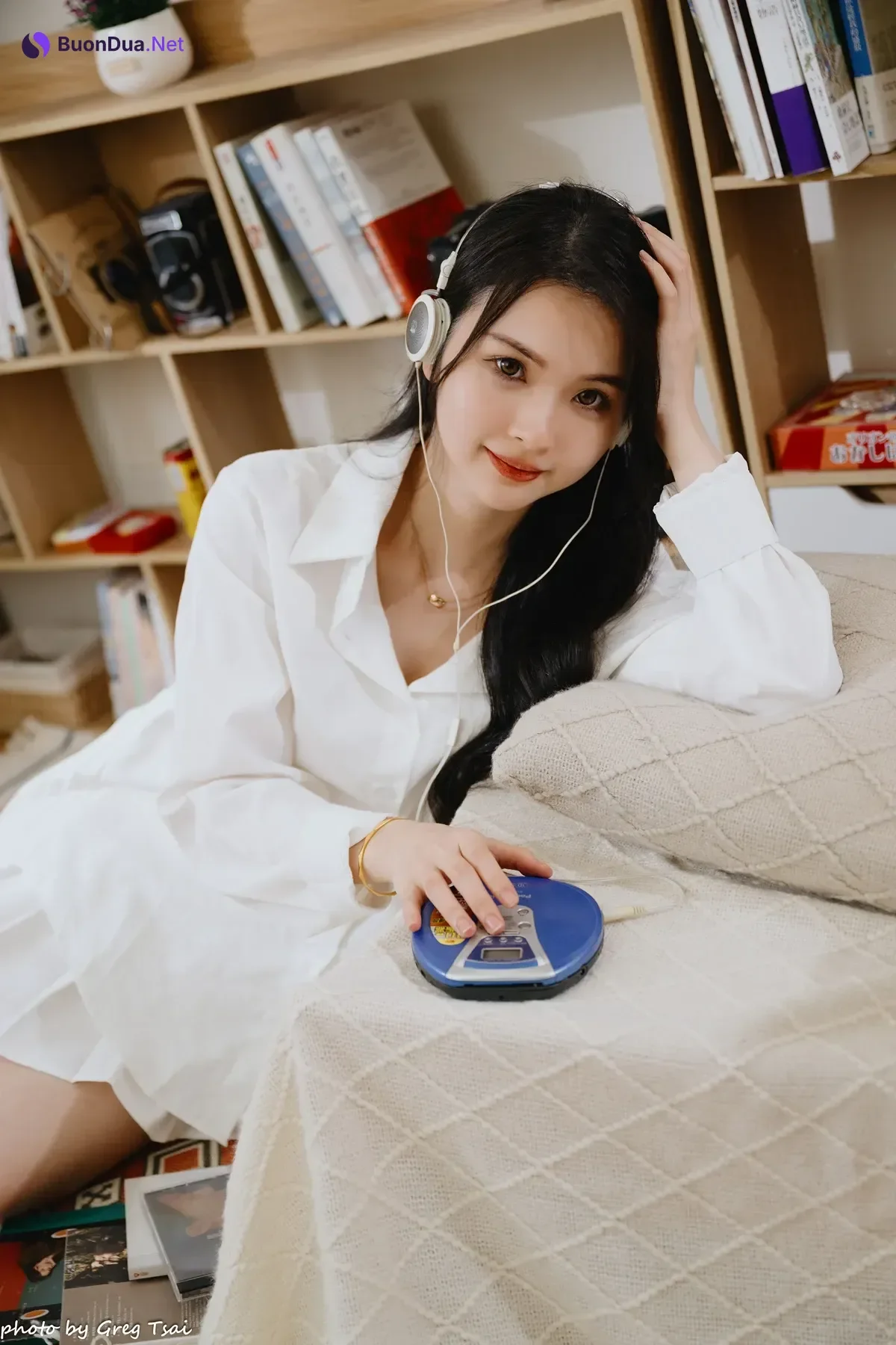 Cosplay 米浆 – 卧室百褶裙 Set.02 - Photo 15