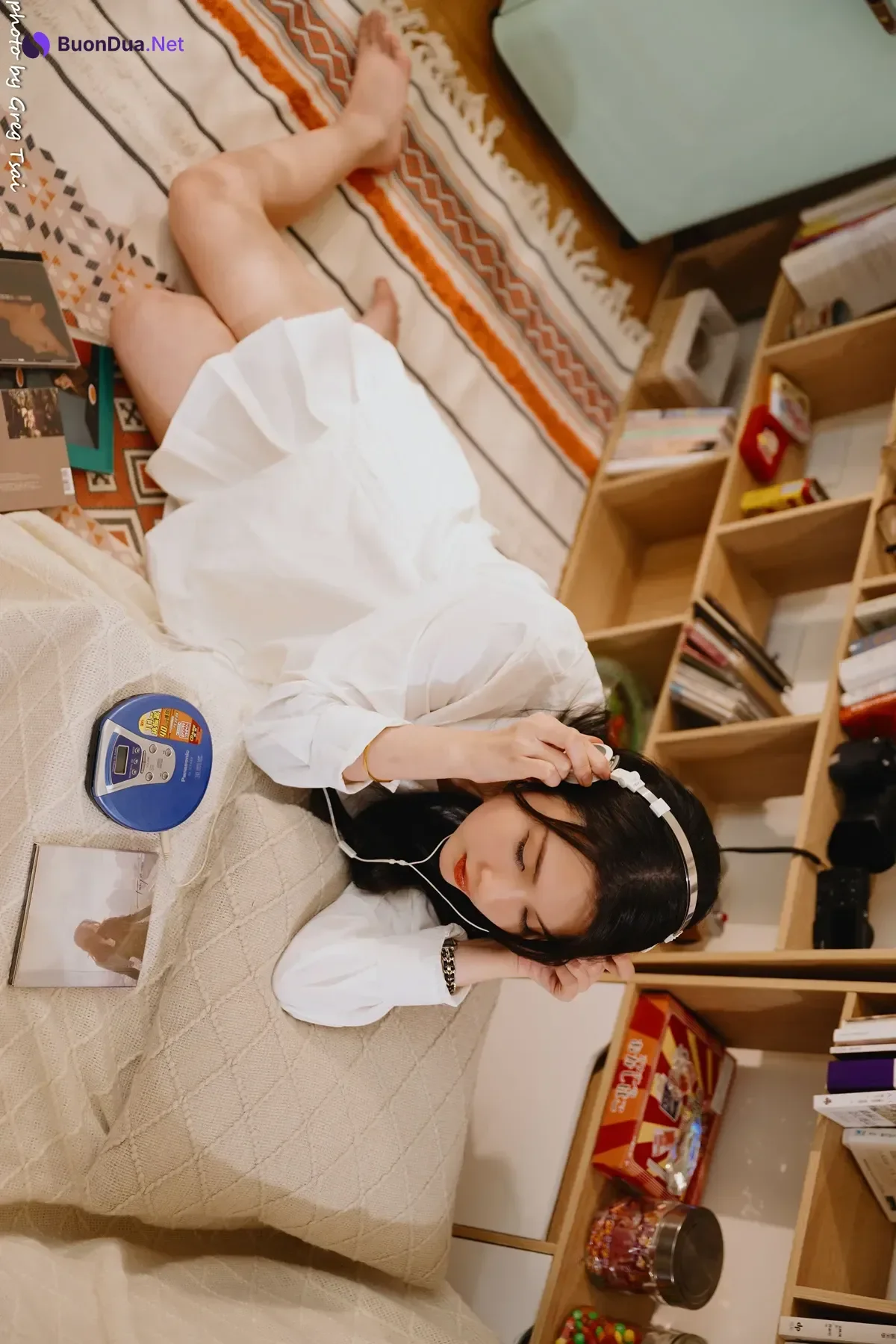 Cosplay 米浆 – 卧室百褶裙 Set.02 - Photo 18