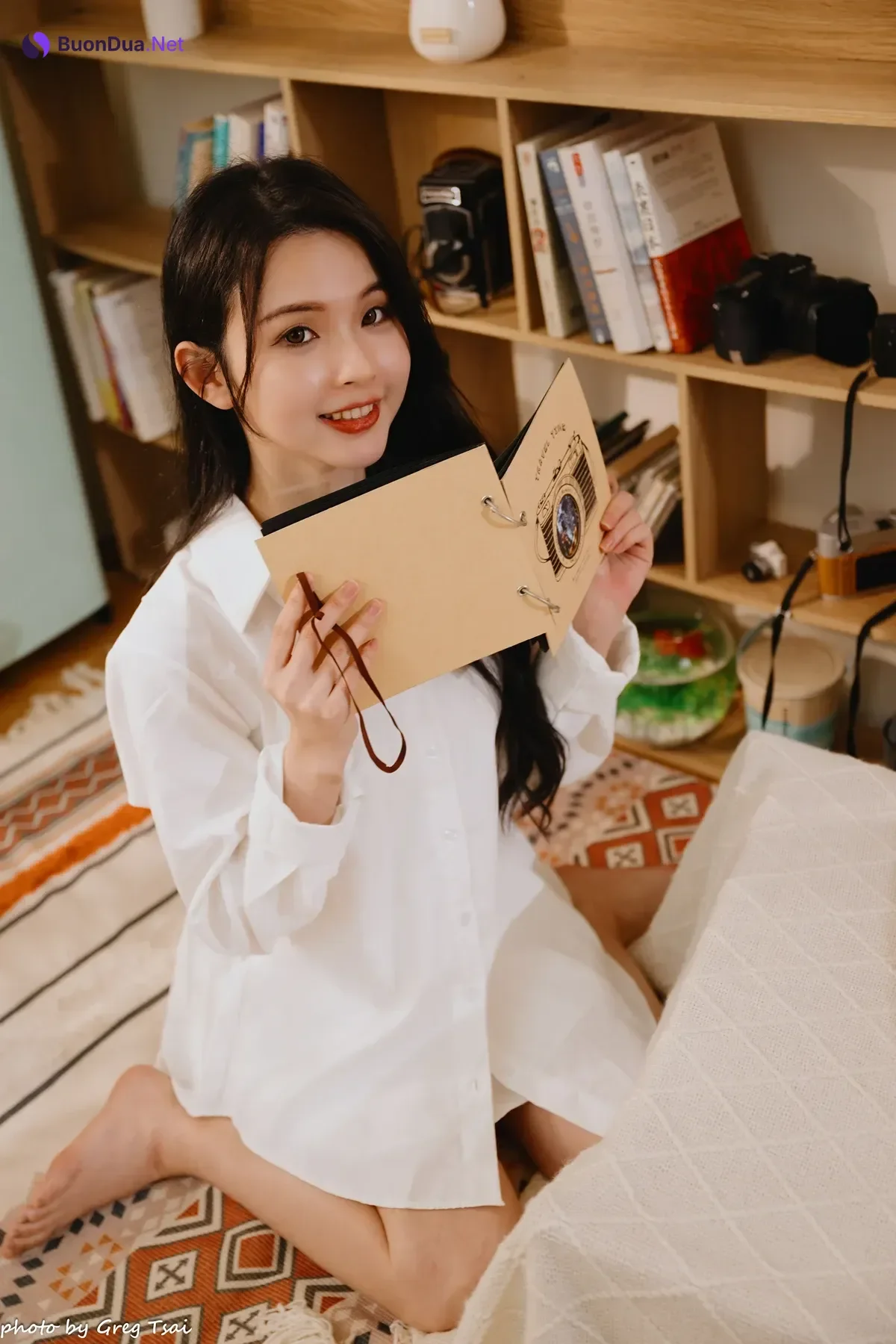 Cosplay 米浆 – 卧室百褶裙 Set.02 - Photo 19