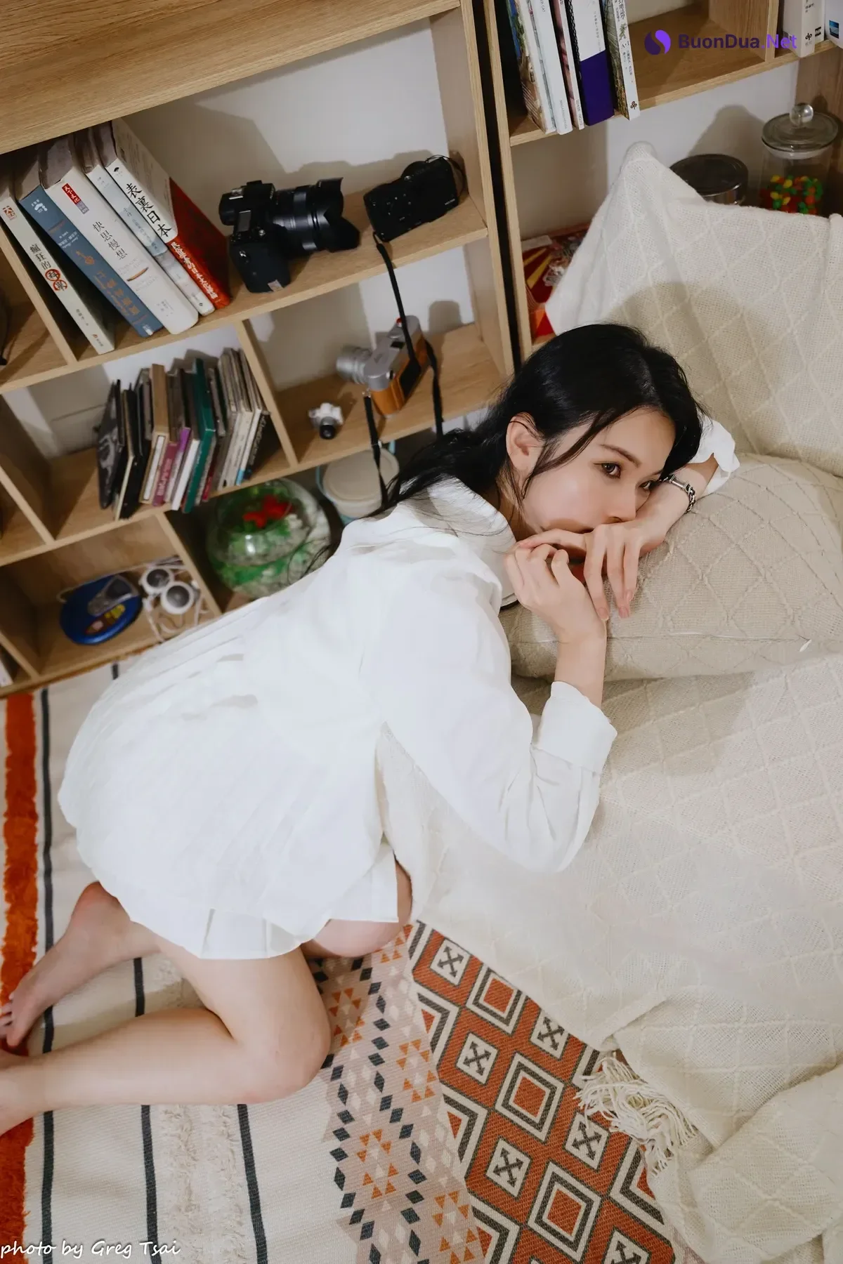 Cosplay 米浆 – 卧室百褶裙 Set.02 - Photo 2