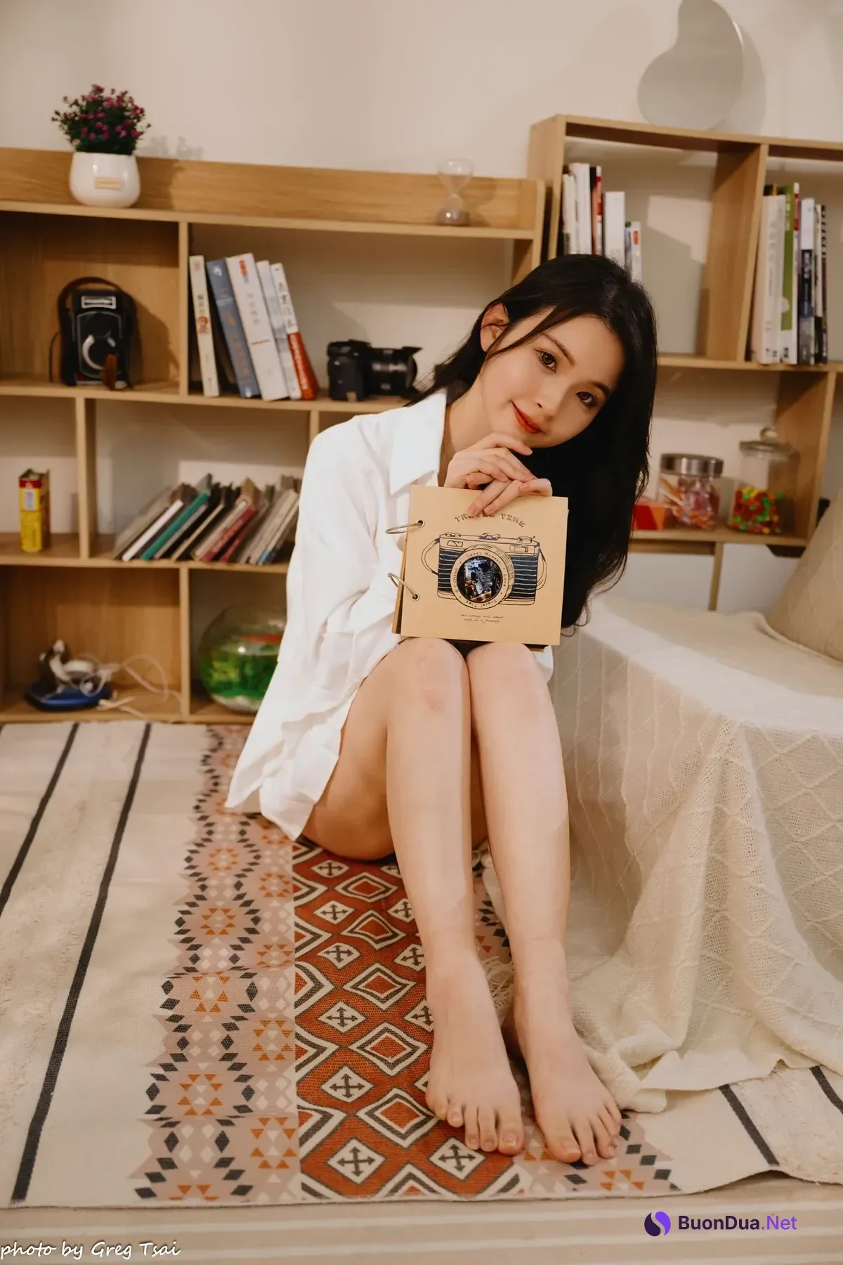 Cosplay 米浆 – 卧室百褶裙 Set.02 - Photo 20