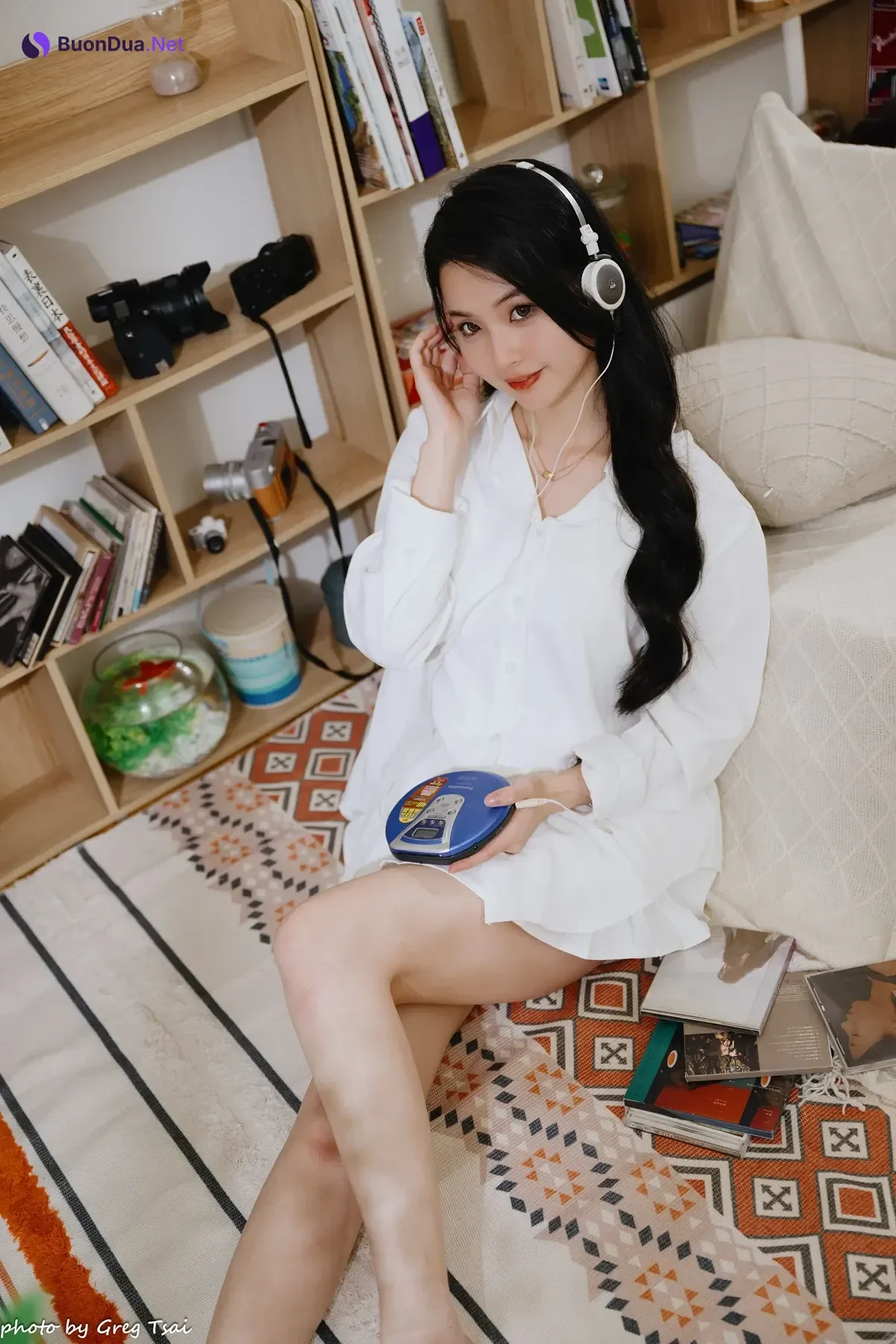 Cosplay 米浆 – 卧室百褶裙 Set.02 - Photo 4