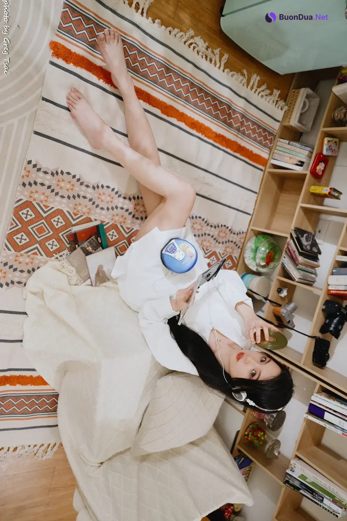 Cosplay 米浆 – 卧室百褶裙 Set.02 - Photo 9