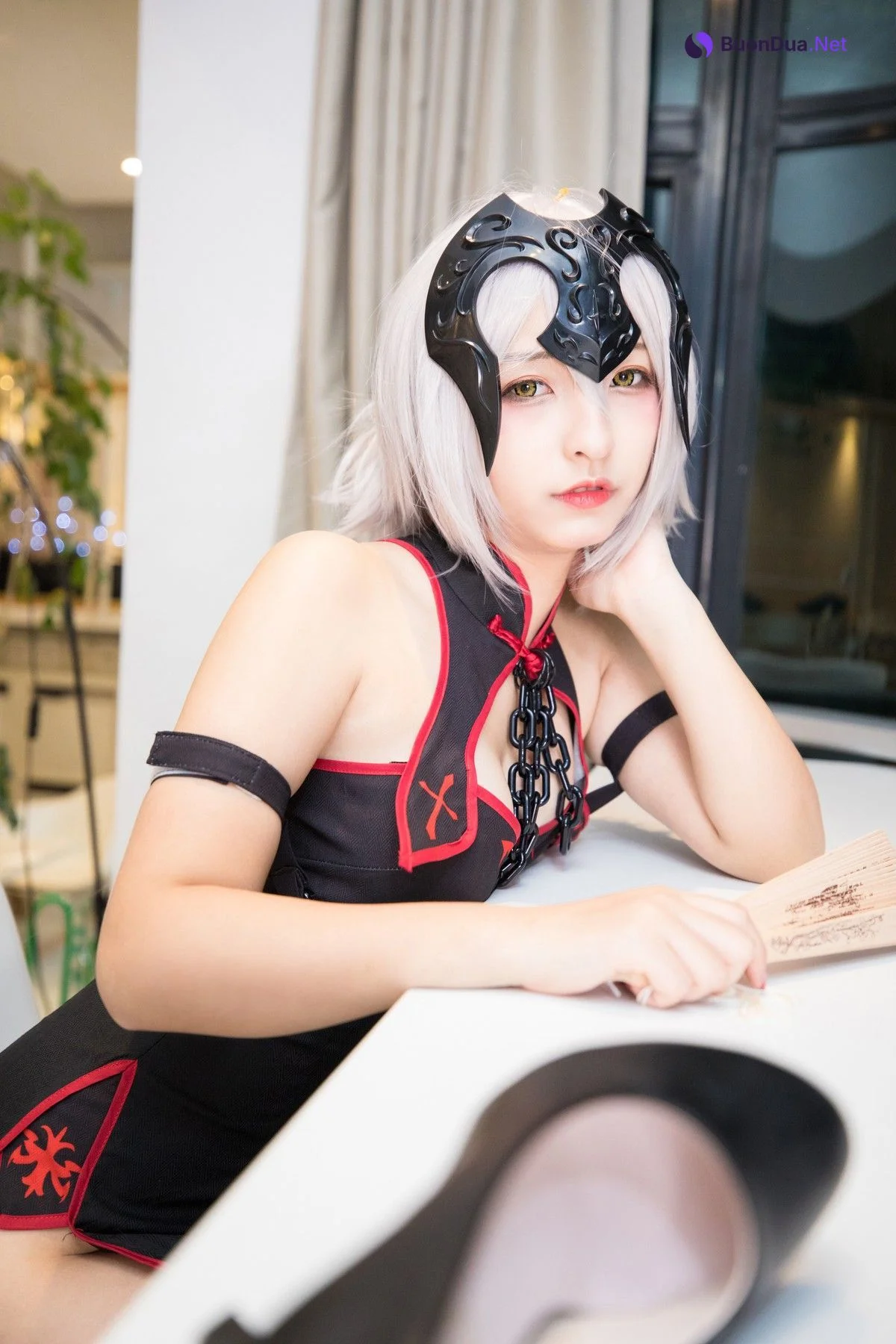 Cosplay 神楽坂真冬 电子相册-旗袍黑贞 Set.02 - Photo 18