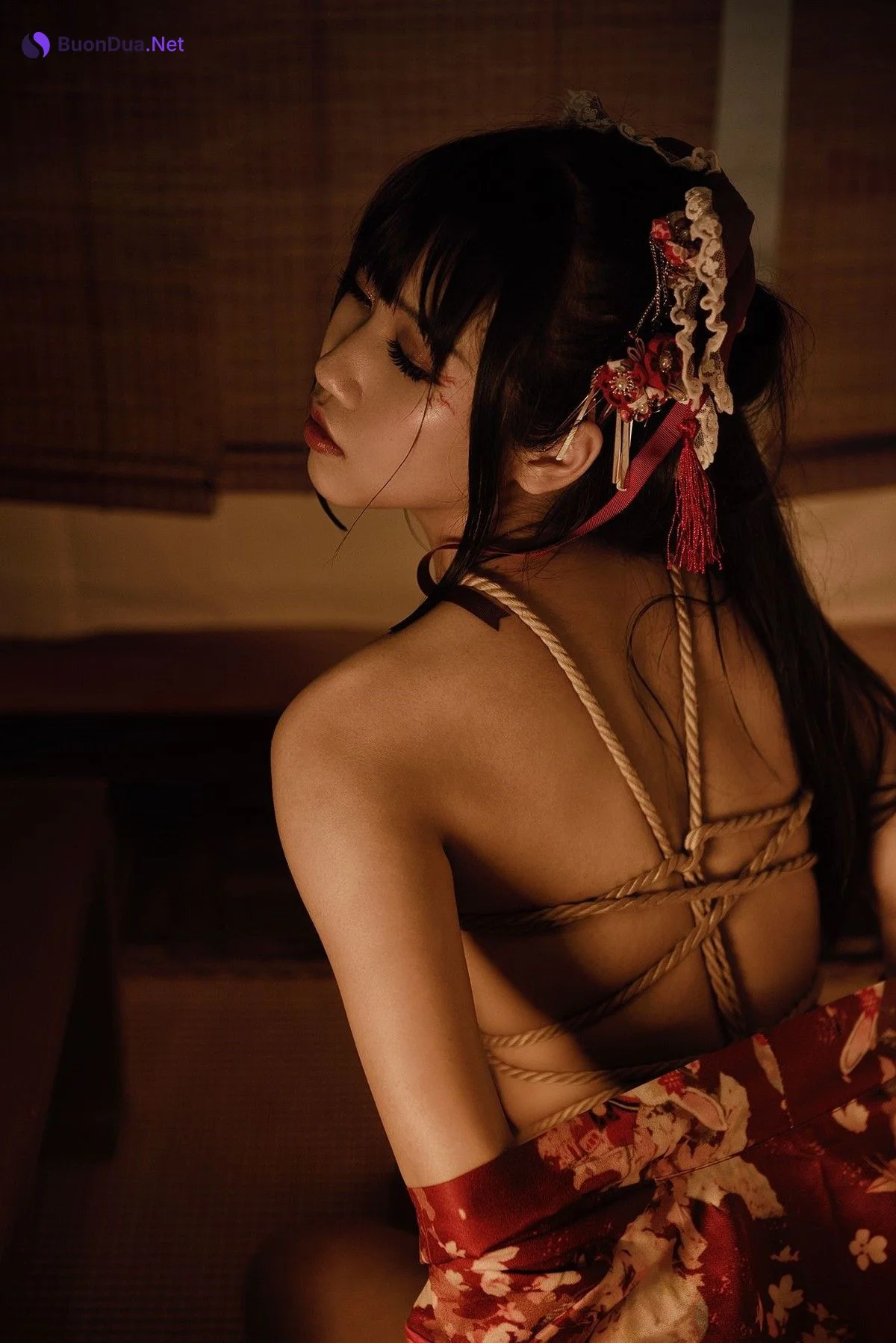 Cosplay 不呆猫 绳子和服 Set.02 - Photo 18