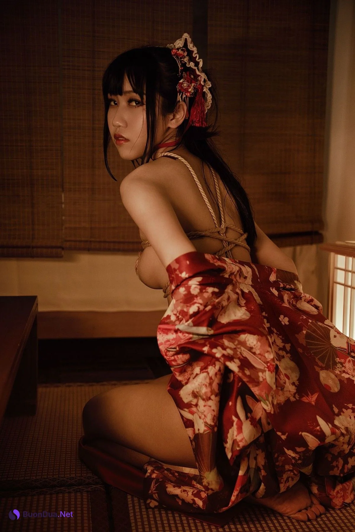 Cosplay 不呆猫 绳子和服 Set.02 - Photo 19