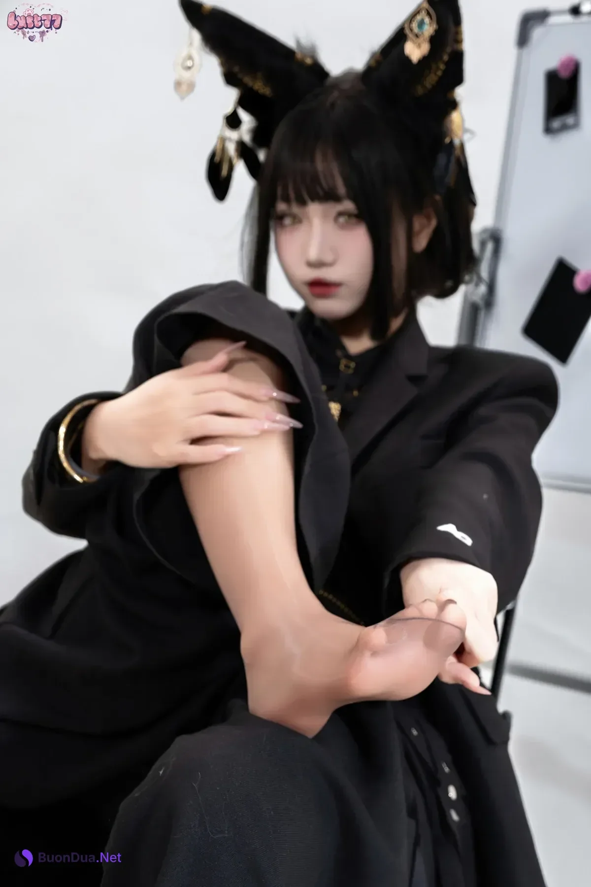 Cosplay 柒柒要乖哦 – 黑·阿努比斯 Set.02 - Photo 6