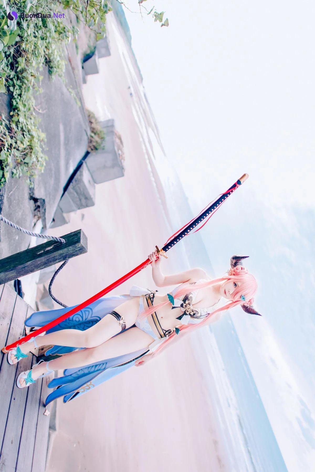 Cosplay 霜月shimo 碧蓝幻想 娜尔梅亚 Set.01 - Photo 10