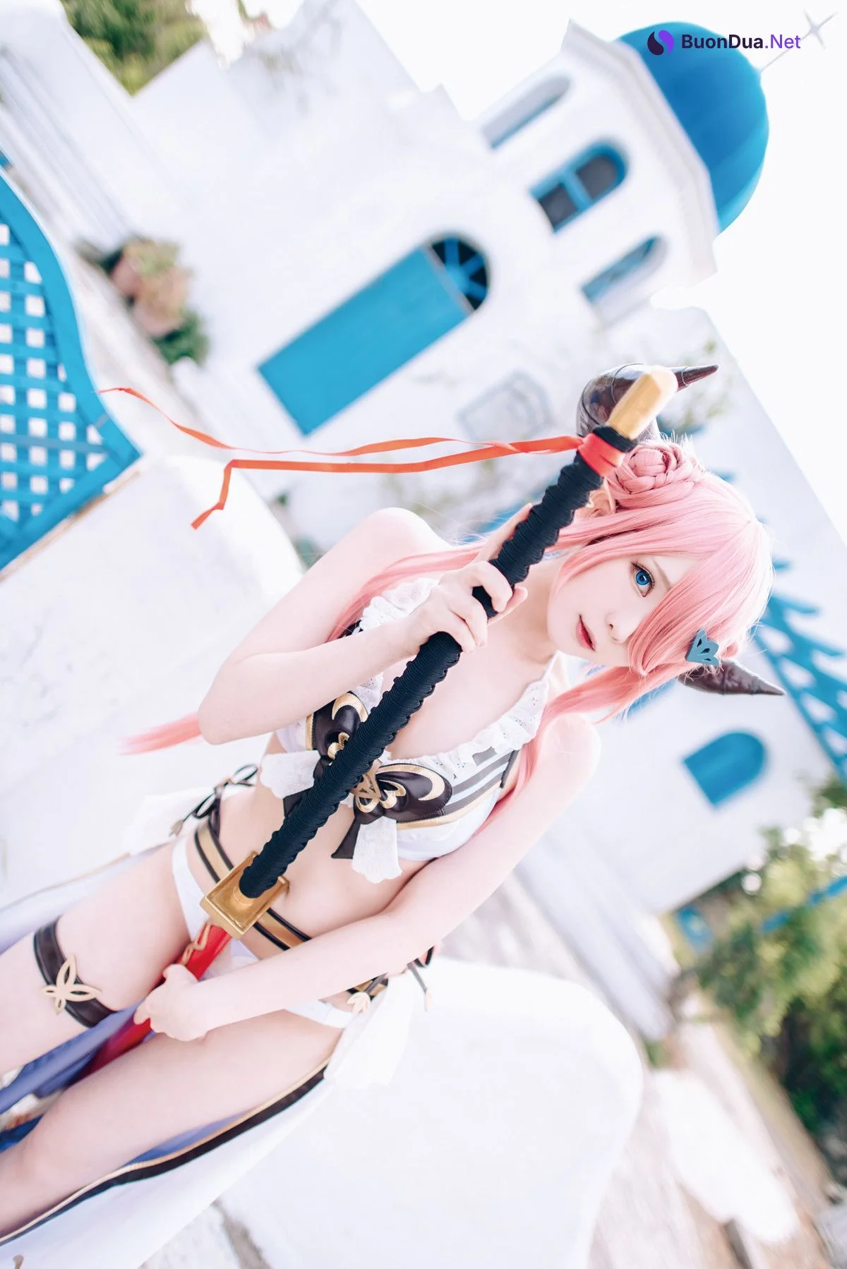 Cosplay 霜月shimo 碧蓝幻想 娜尔梅亚 Set.01 - Photo 16