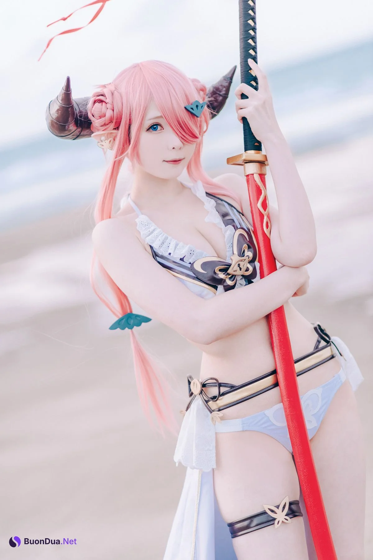 Cosplay 霜月shimo 碧蓝幻想 娜尔梅亚 Set.01 - Photo 2