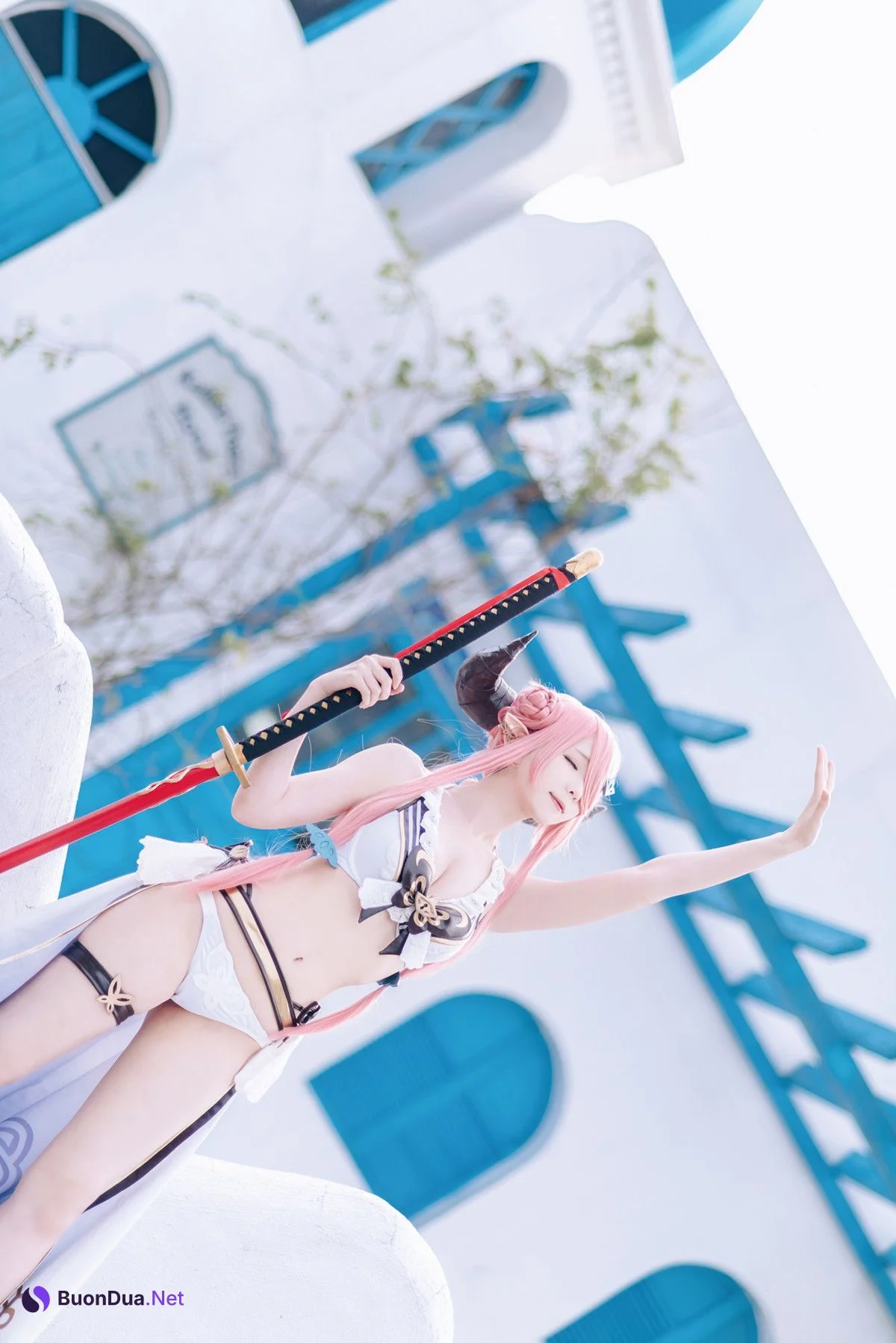 Cosplay 霜月shimo 碧蓝幻想 娜尔梅亚 Set.01 - Photo 20