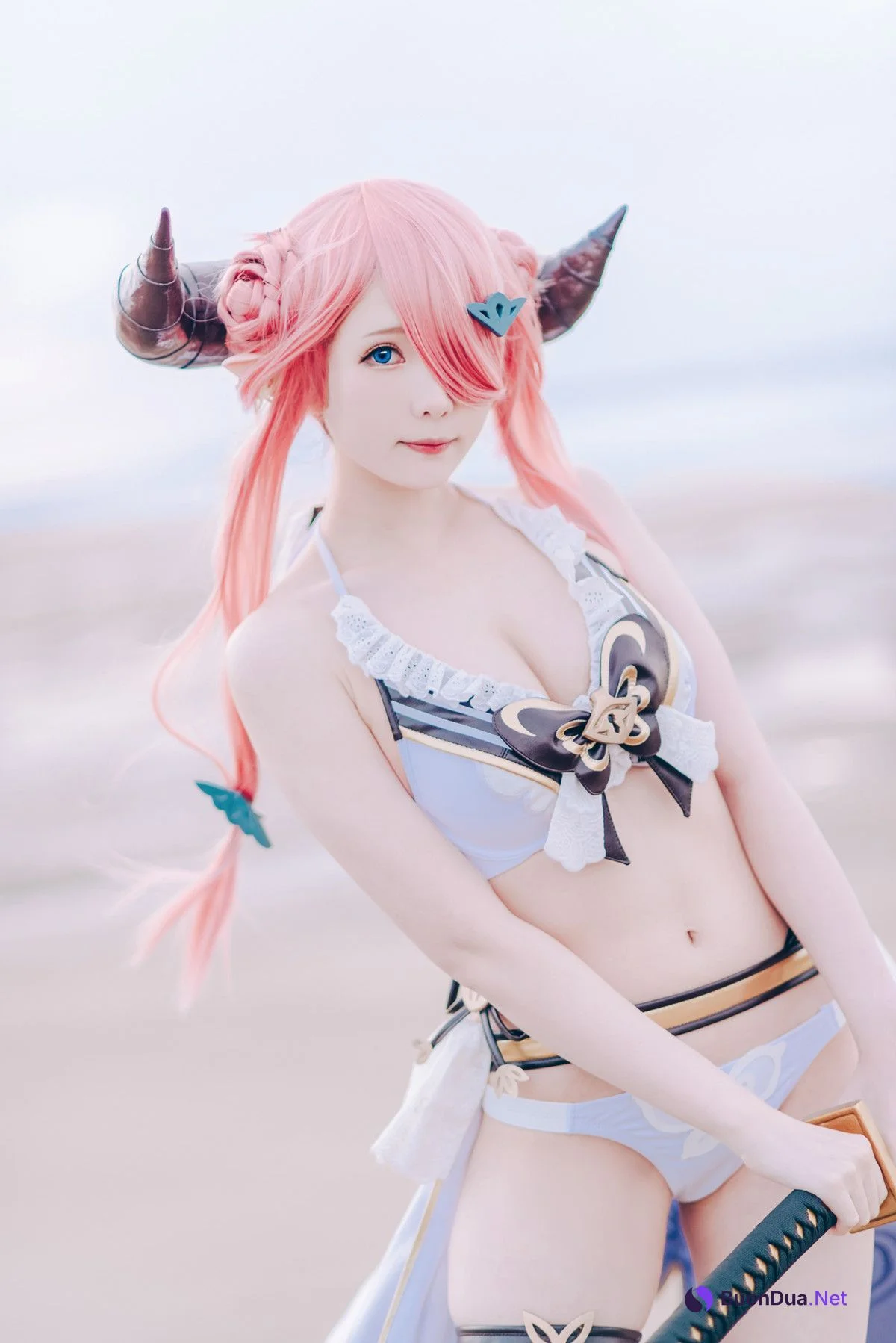 Cosplay 霜月shimo 碧蓝幻想 娜尔梅亚 Set.01 - Photo 3