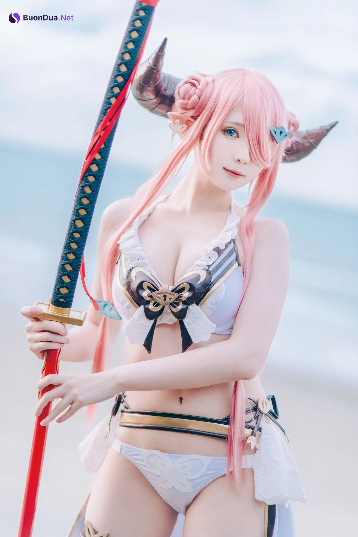 Cosplay 霜月shimo 碧蓝幻想 娜尔梅亚 Set.01 - Photo 7