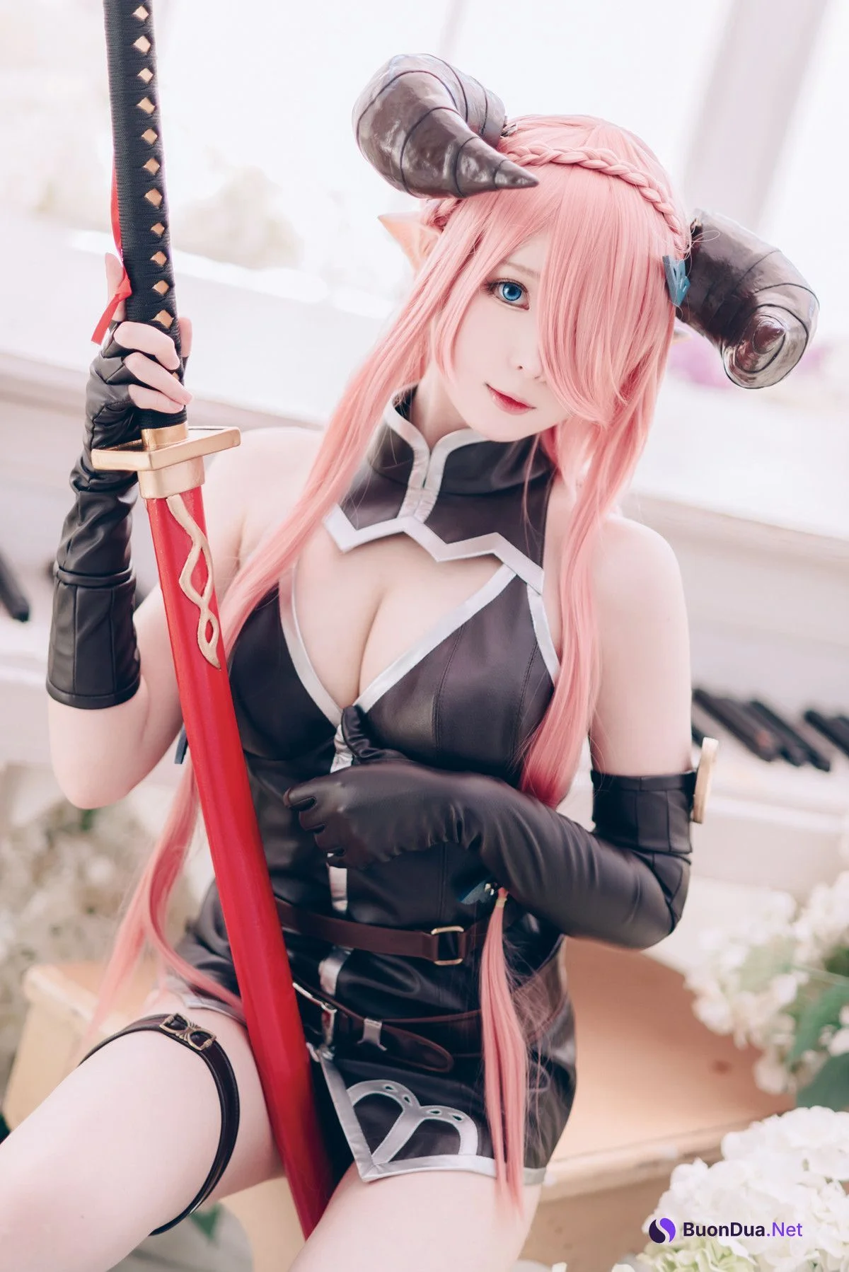 Cosplay 霜月shimo 碧蓝幻想 娜尔梅亚 Set.02 - Photo 12