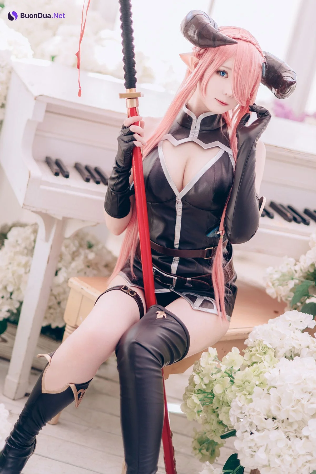 Cosplay 霜月shimo 碧蓝幻想 娜尔梅亚 Set.02 - Photo 14