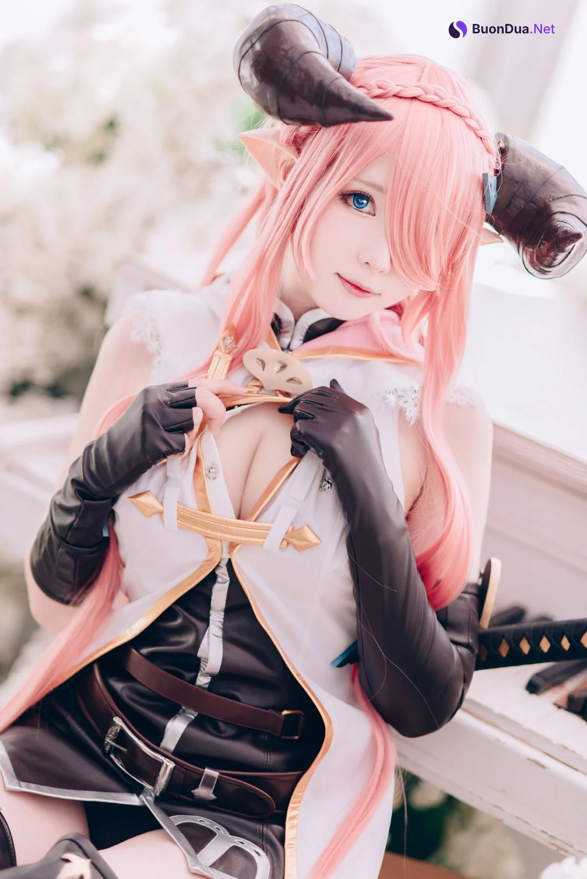 Cosplay 霜月shimo 碧蓝幻想 娜尔梅亚 Set.02 - Photo 16