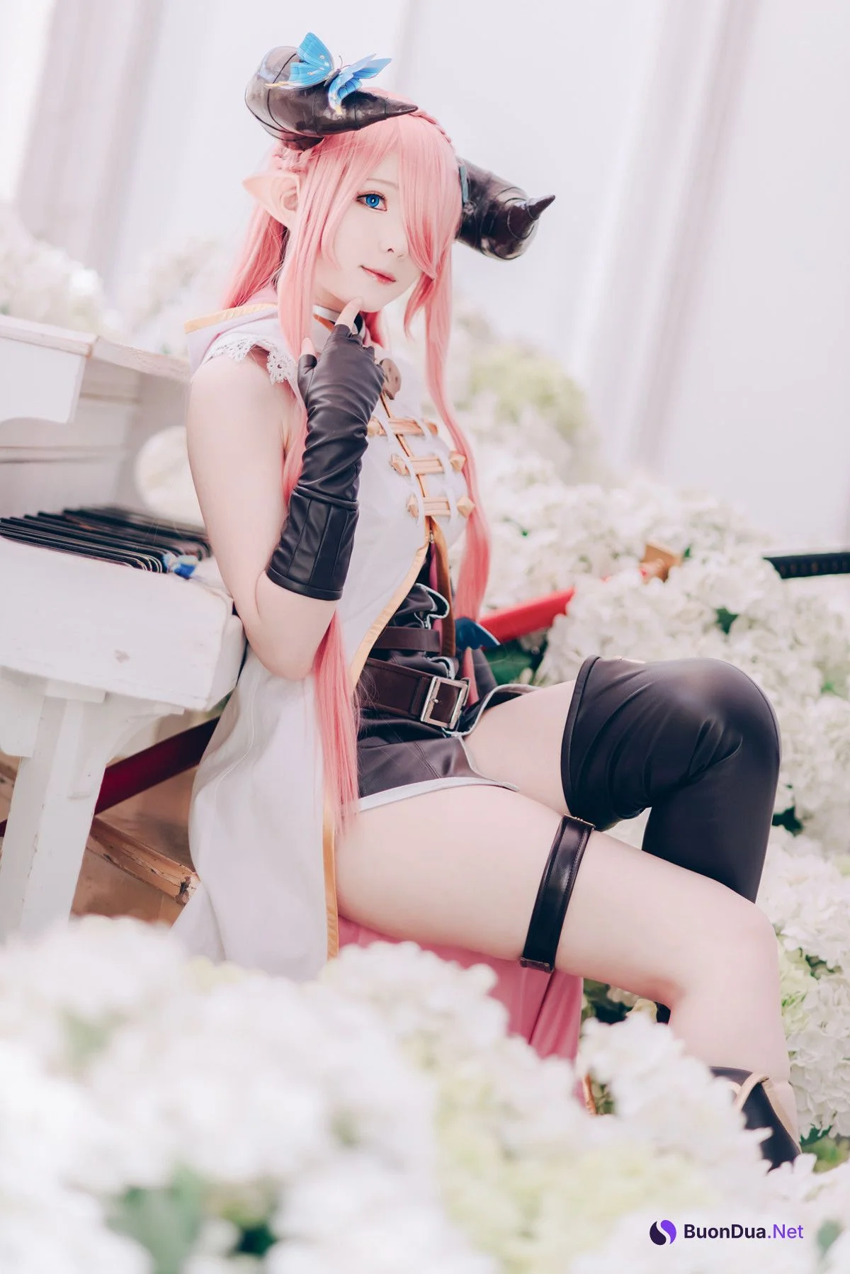 Cosplay 霜月shimo 碧蓝幻想 娜尔梅亚 Set.02 - Photo 18