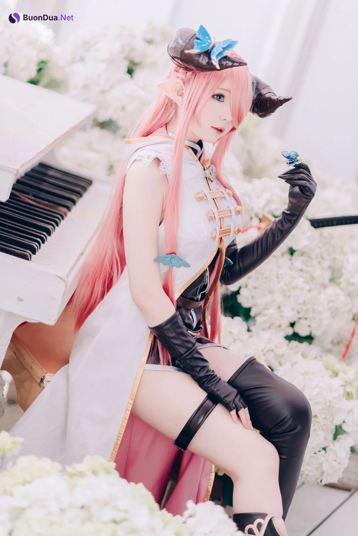 Cosplay 霜月shimo 碧蓝幻想 娜尔梅亚 Set.02 - Photo 19