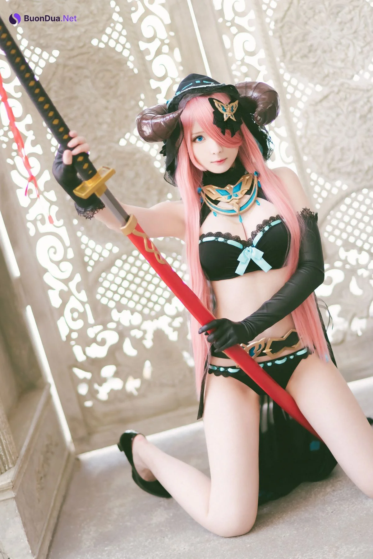 Cosplay 霜月shimo 碧蓝幻想 娜尔梅亚 Set.02 - Photo 2