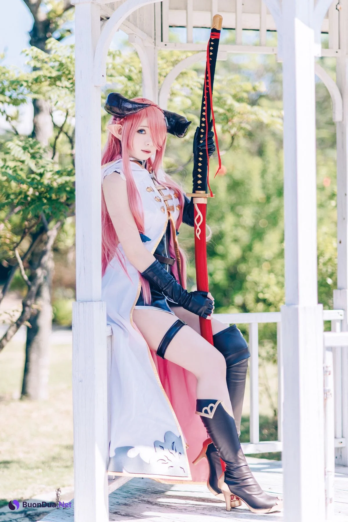 Cosplay 霜月shimo 碧蓝幻想 娜尔梅亚 Set.02 - Photo 20