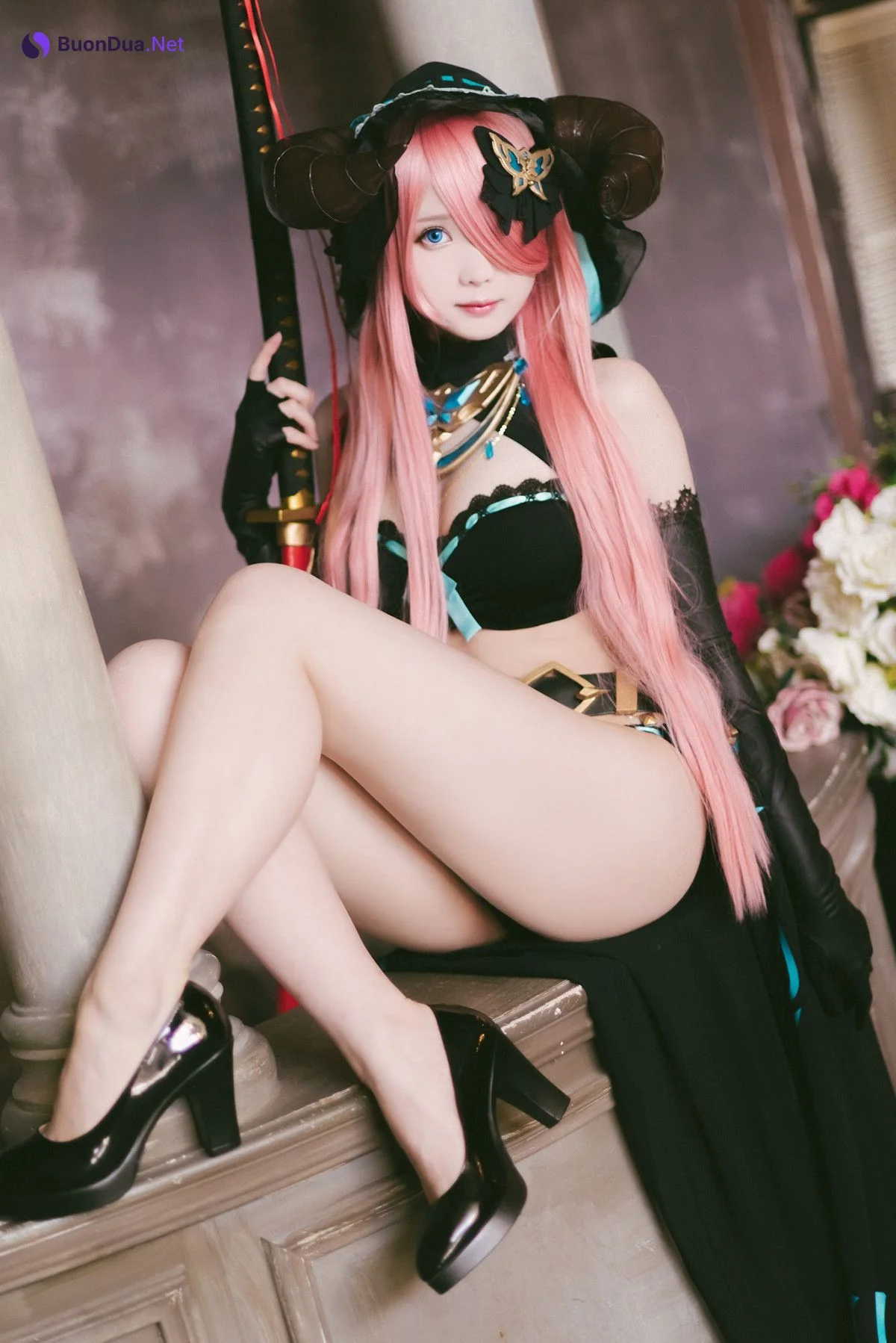 Cosplay 霜月shimo 碧蓝幻想 娜尔梅亚 Set.02 - Photo 5